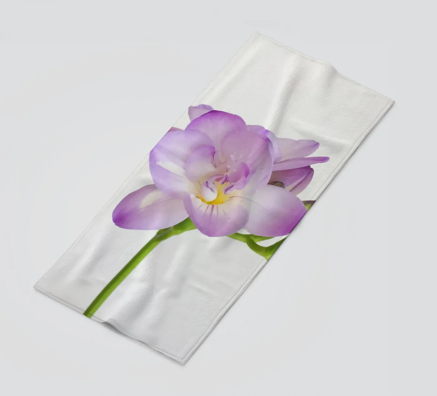 Fiore viola telo mare da Cassia Beck Photography