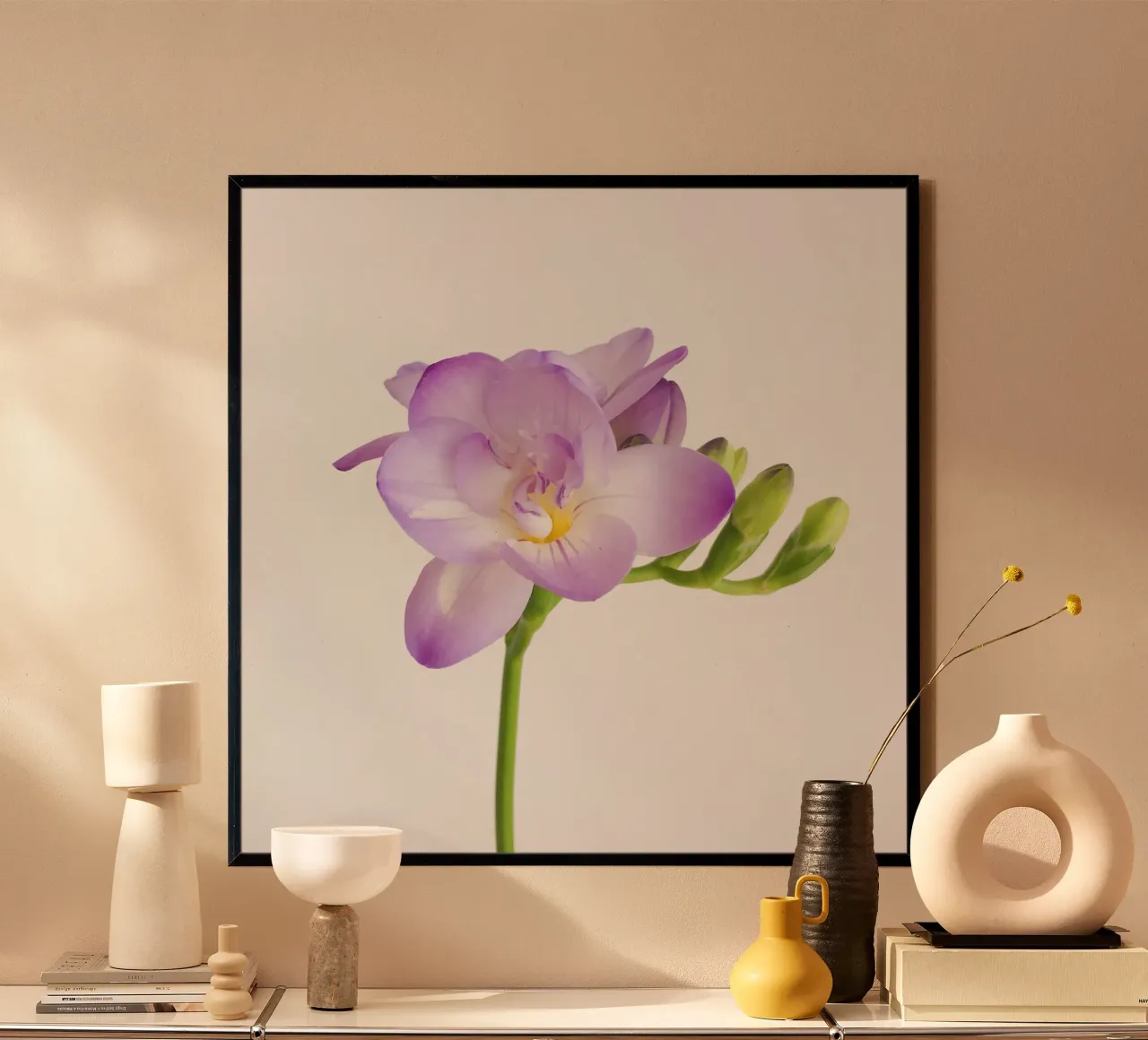 Fiore viola poster da Cassia Beck Photography