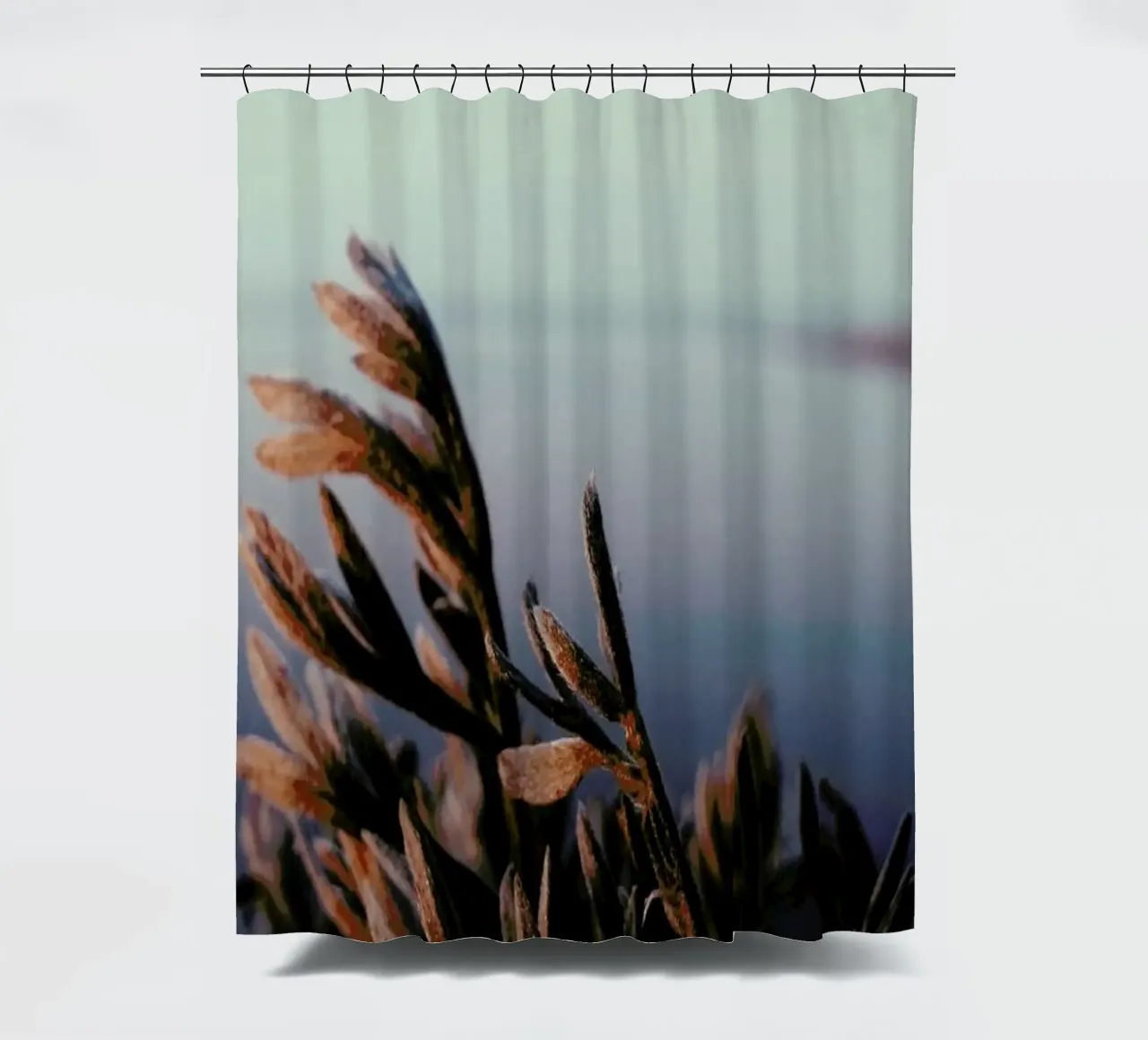 Reaching Towards Sunset @АлексейКузьмин shower curtain by EyeEm Mobile GmbH