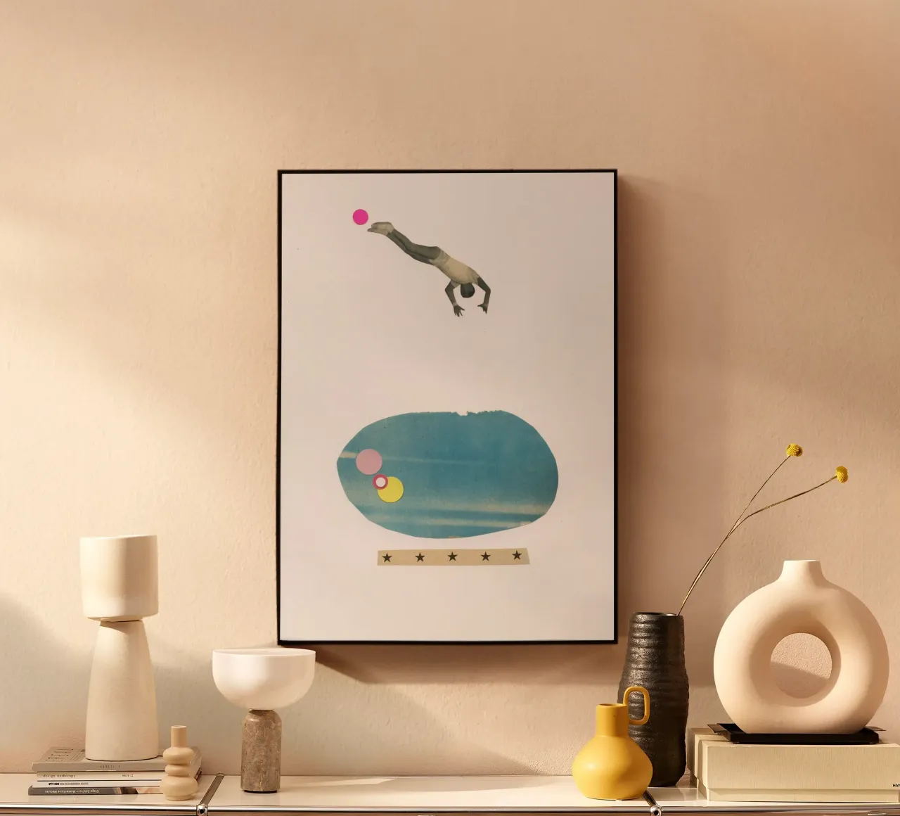 Triathlon plexiglass da Cassia Beck Collage