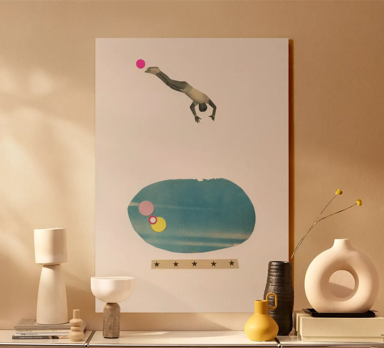 Triathlon plexiglass da Cassia Beck Collage