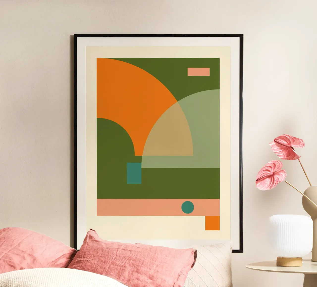 Forme geometriche astratte 60 carta hahnemühle da Gaite
