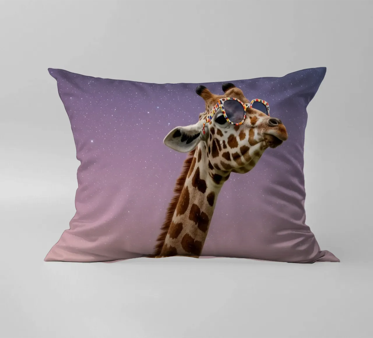Celestial Giraffe cuscino da Pawtrait Studio