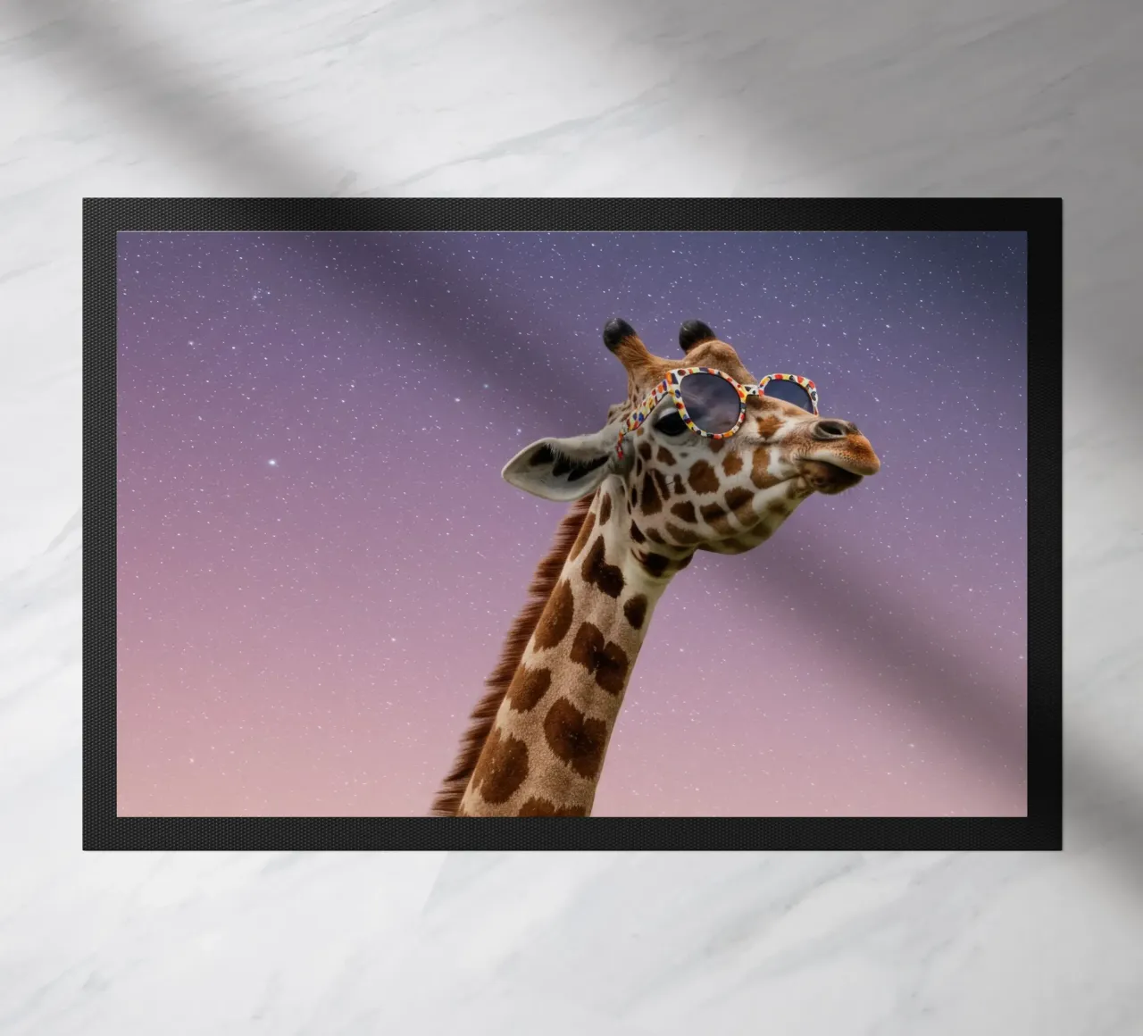 Celestial Giraffe zerbino da Pawtrait Studio