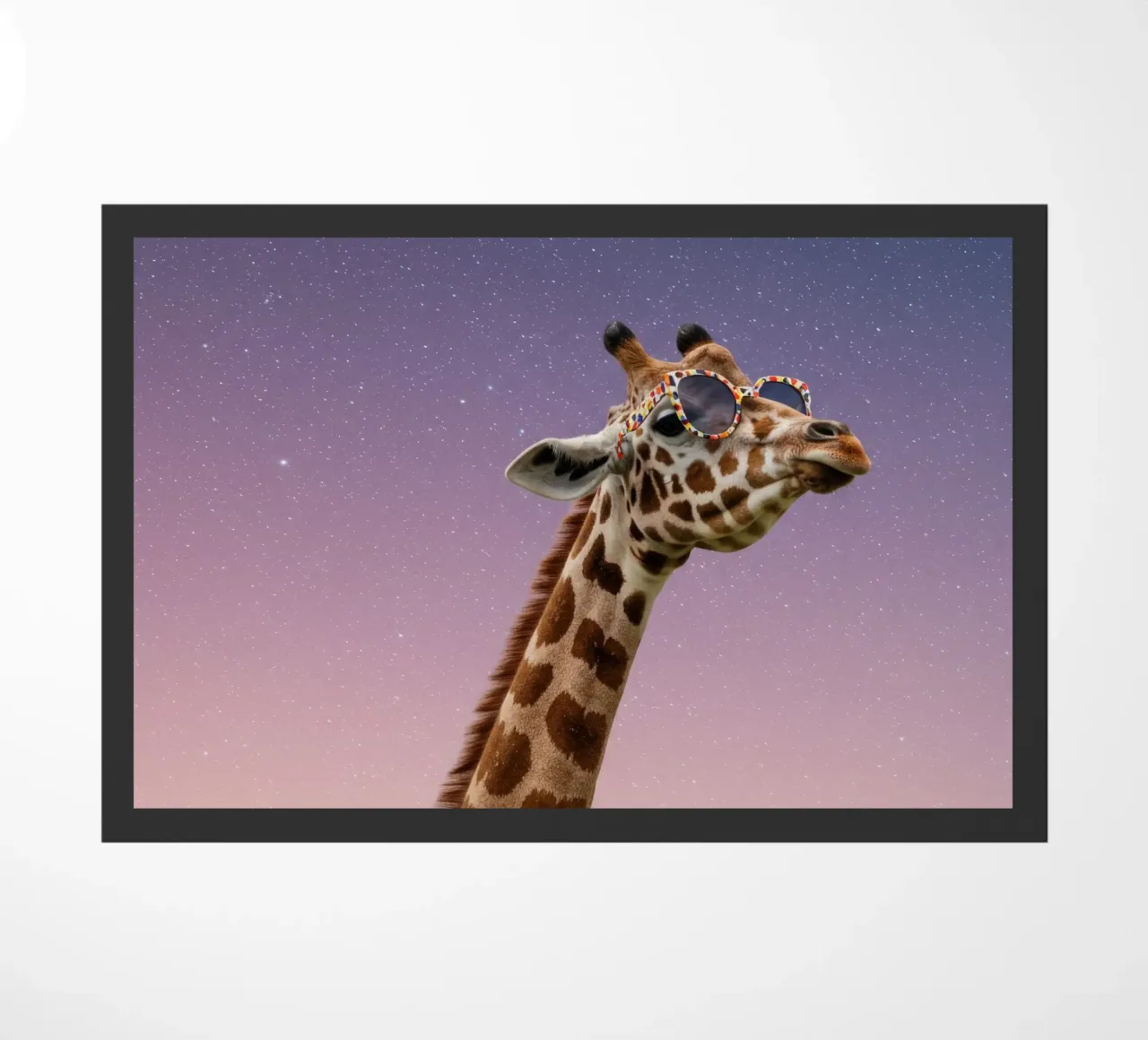 Celestial Giraffe zerbino da Pawtrait Studio