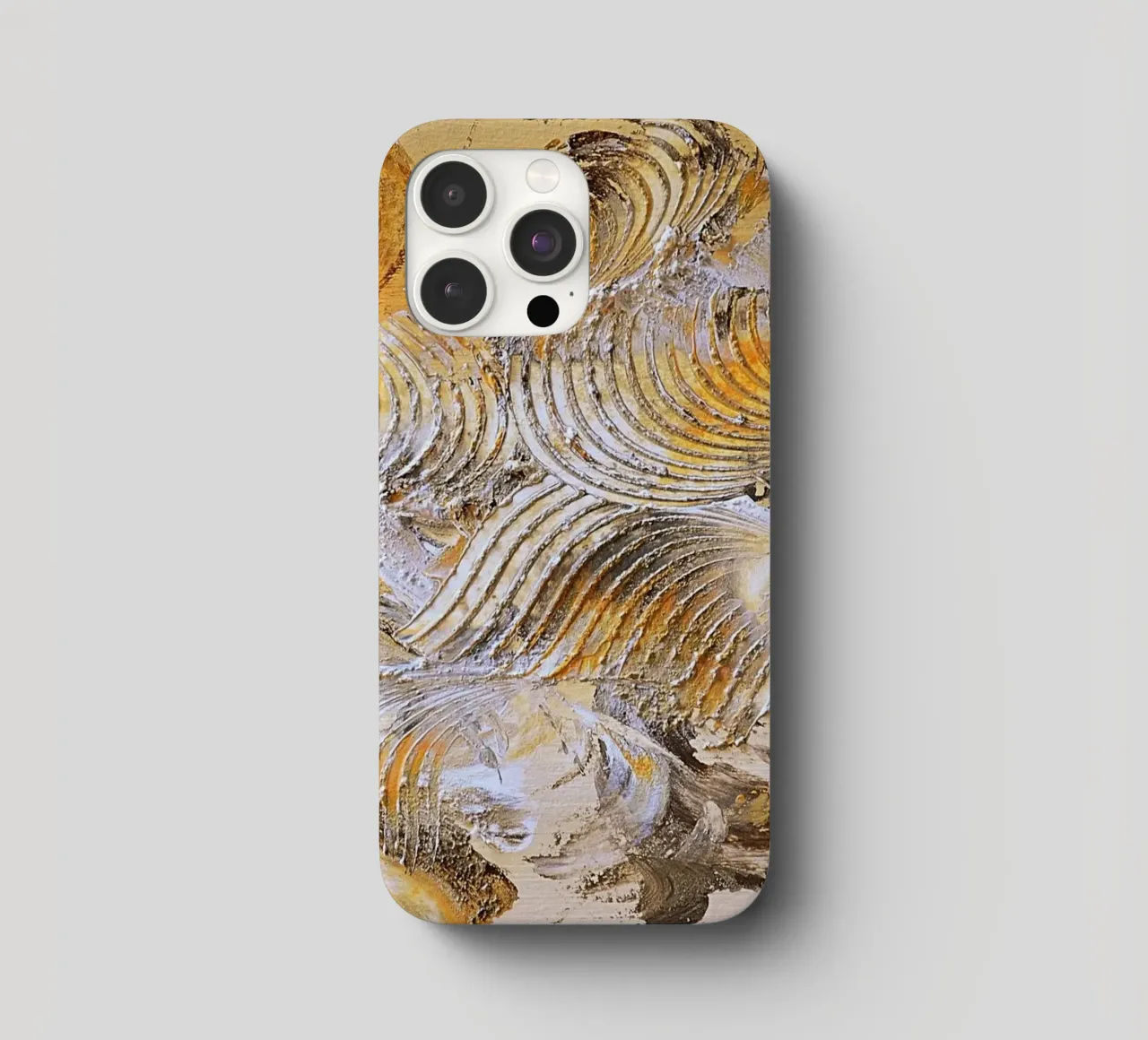 MESSAGE FROM THE HEART 15 cover iphone da Thierry Vobmann Abstract painting