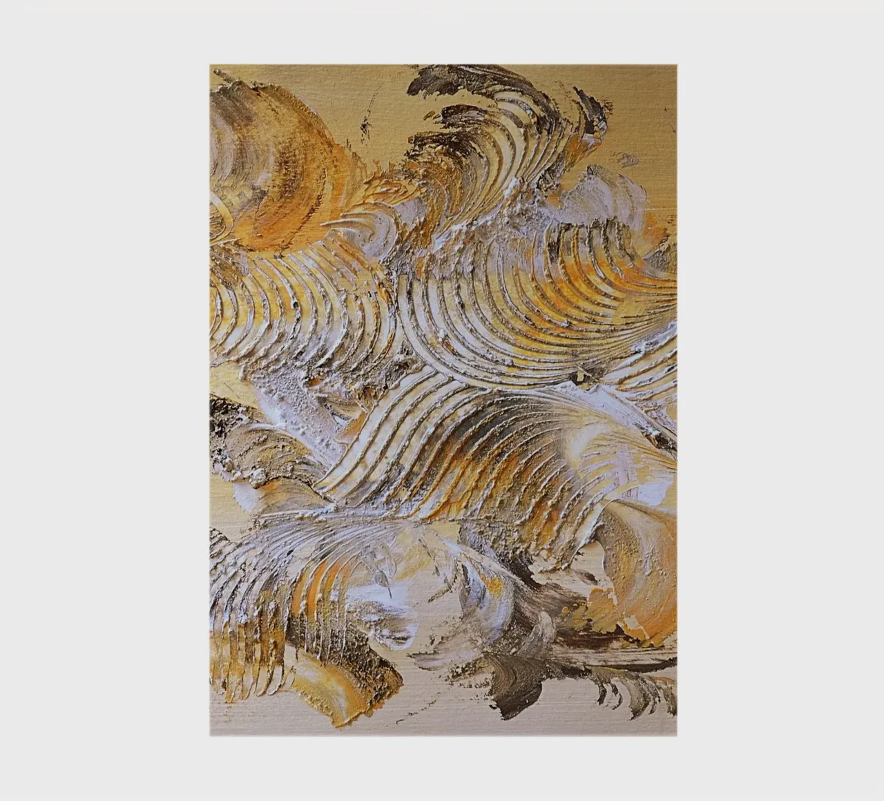 MESSAGE FROM THE HEART 15 diario da Thierry Vobmann Abstract painting