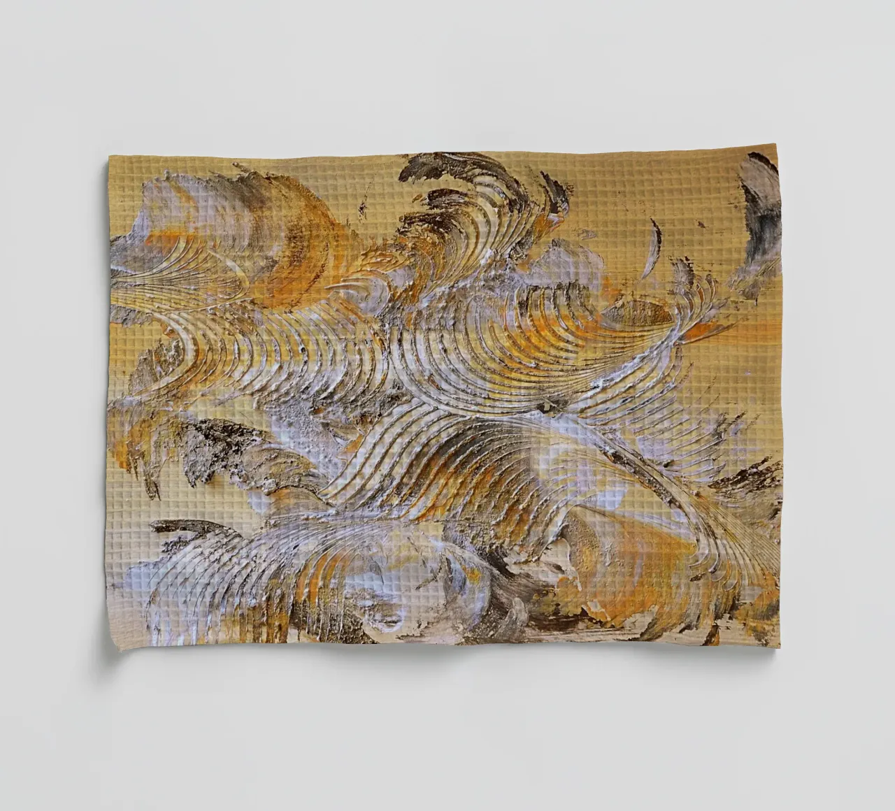 MESSAGE FROM THE HEART 15 canovaccio da cucina da Thierry Vobmann Abstract painting