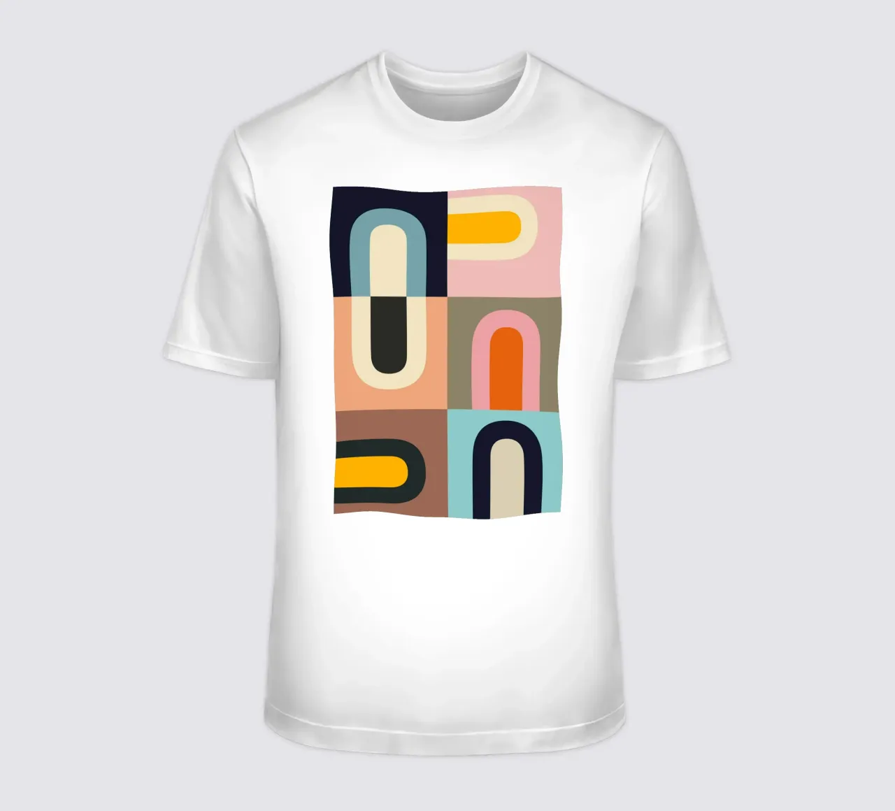 Forme geometriche astratte 61 t-shirt da Gaite