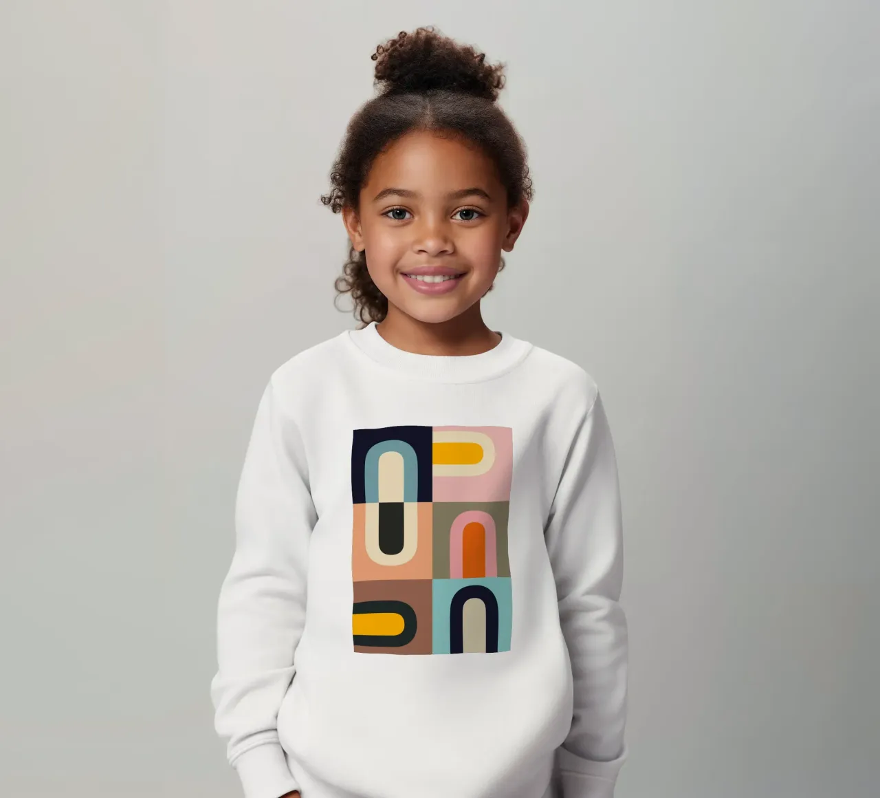 Forme geometriche astratte 61 felpa bambino da Gaite