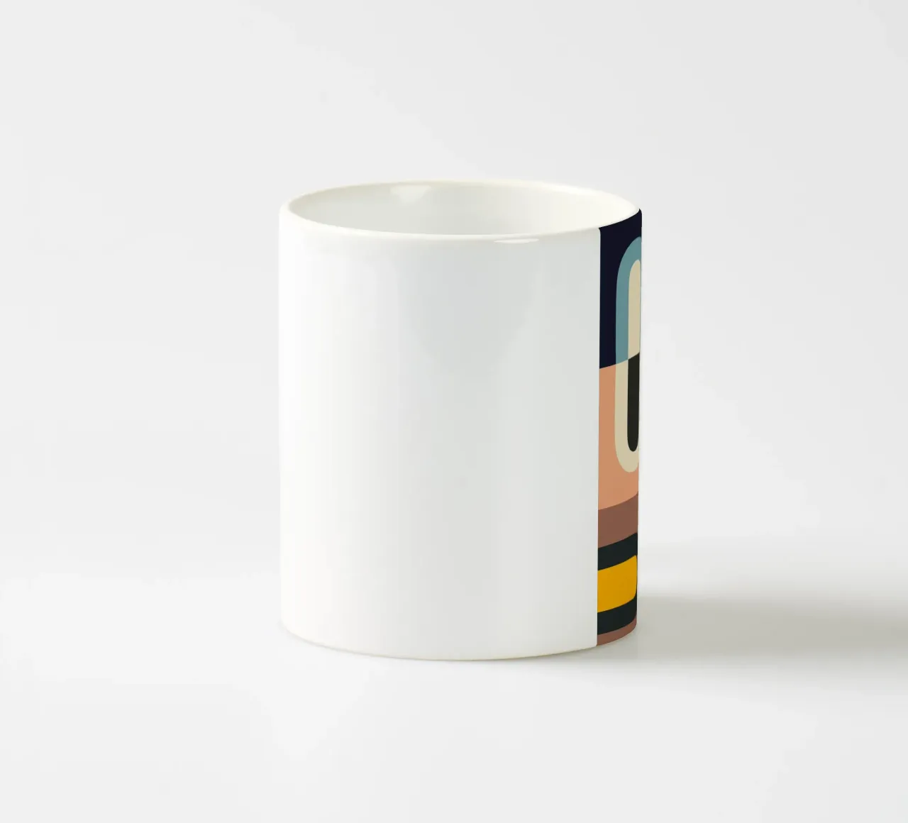 Forme geometriche astratte 61 tazza in ceramica da Gaite