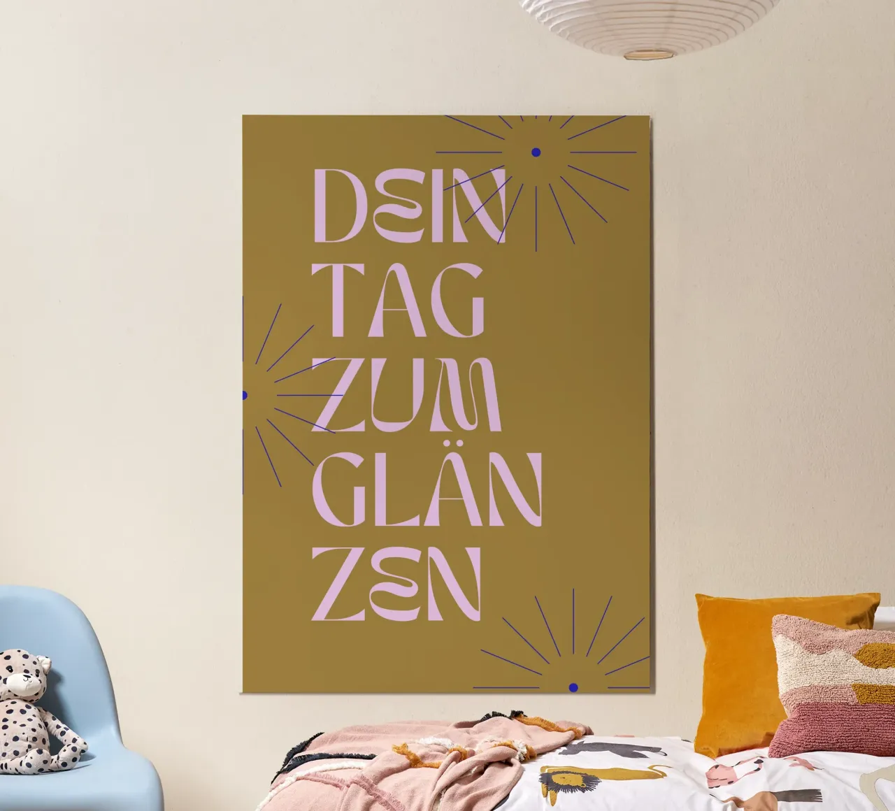 DEIN TAG ZUM GLÄNZEN carta hahnemühle da Einfach Uebel