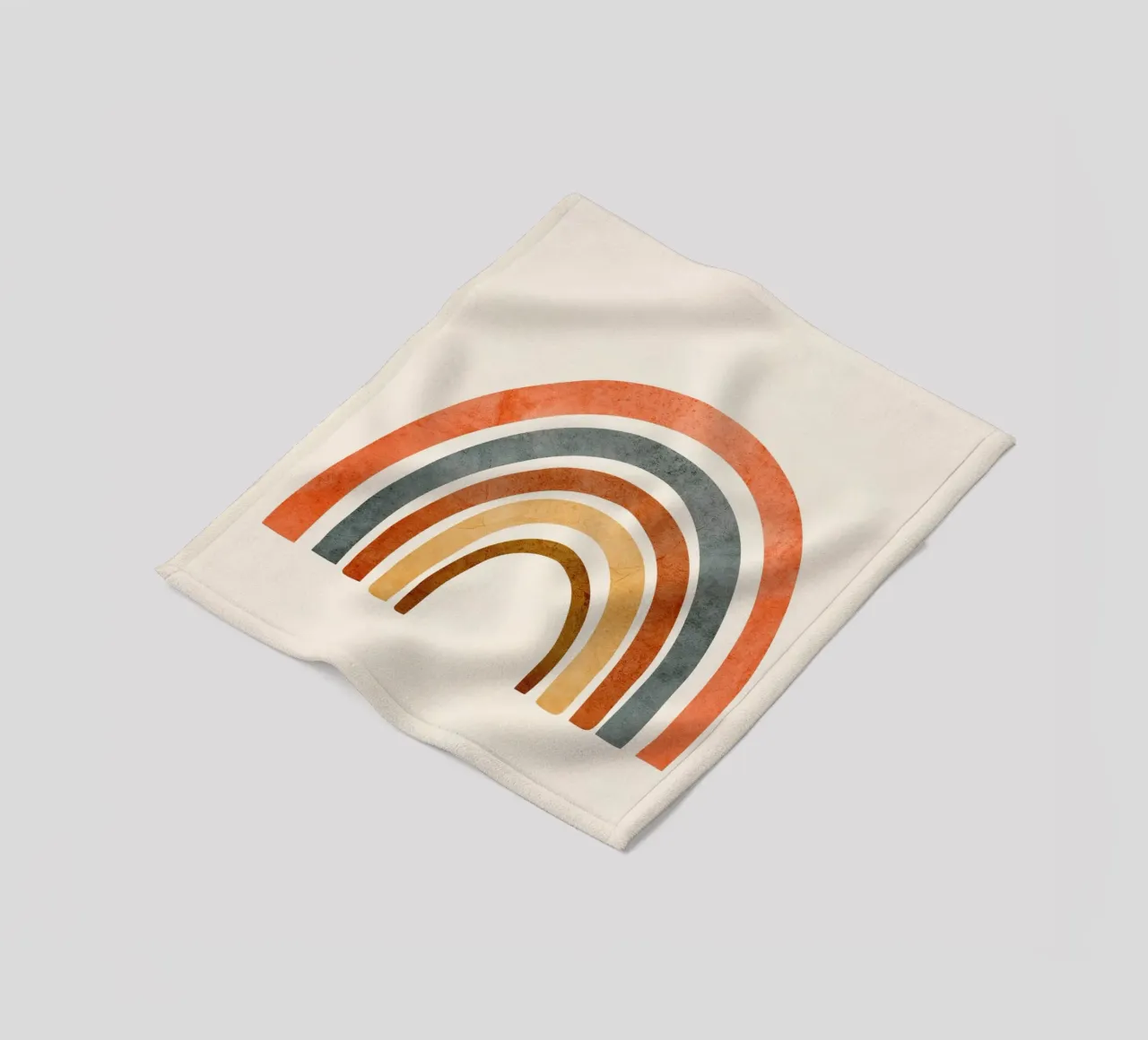 Abstract Rainbow 88 coperta in pile da cityart