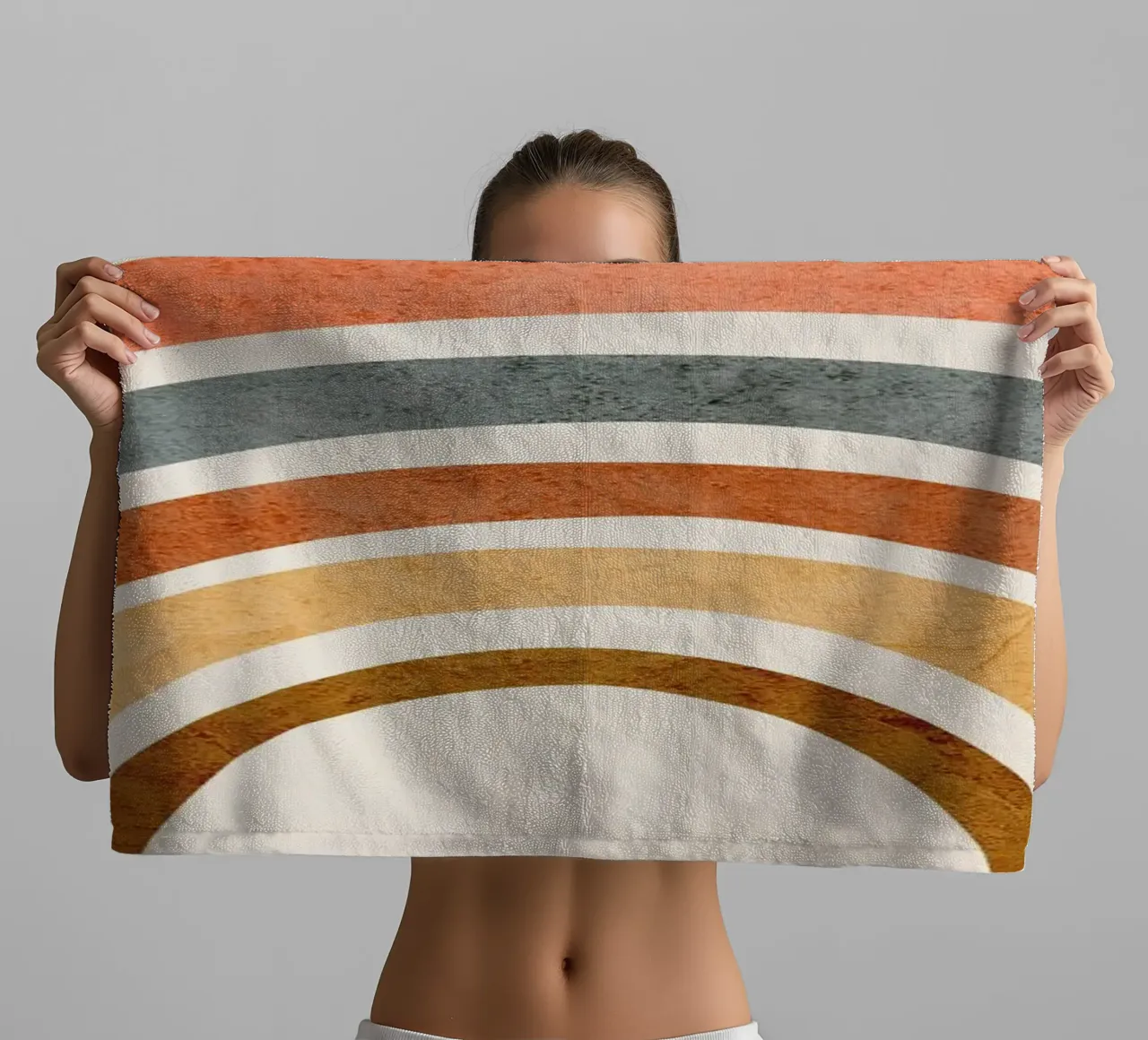 Abstract Rainbow 88 asciugamano da bagno da cityart