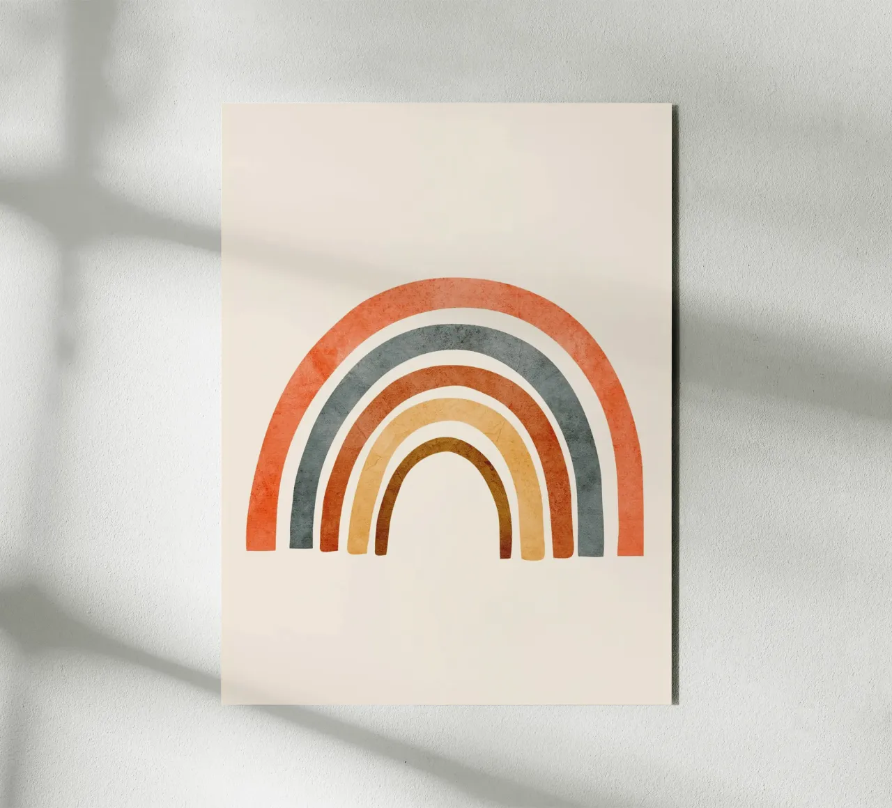 Abstract Rainbow 88 alluminio dibond da cityart