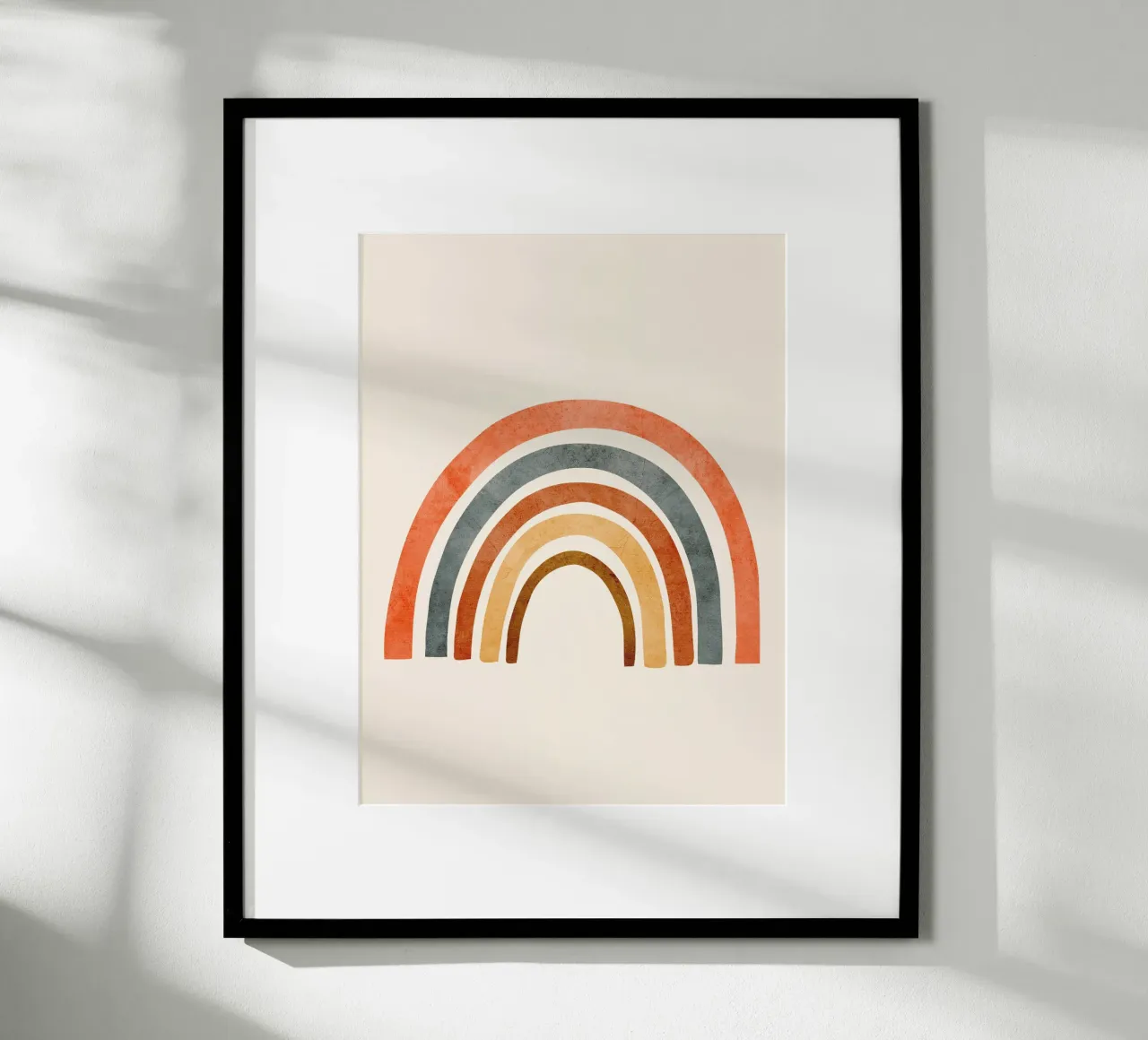 Abstract Rainbow 88 carta hahnemühle da cityart