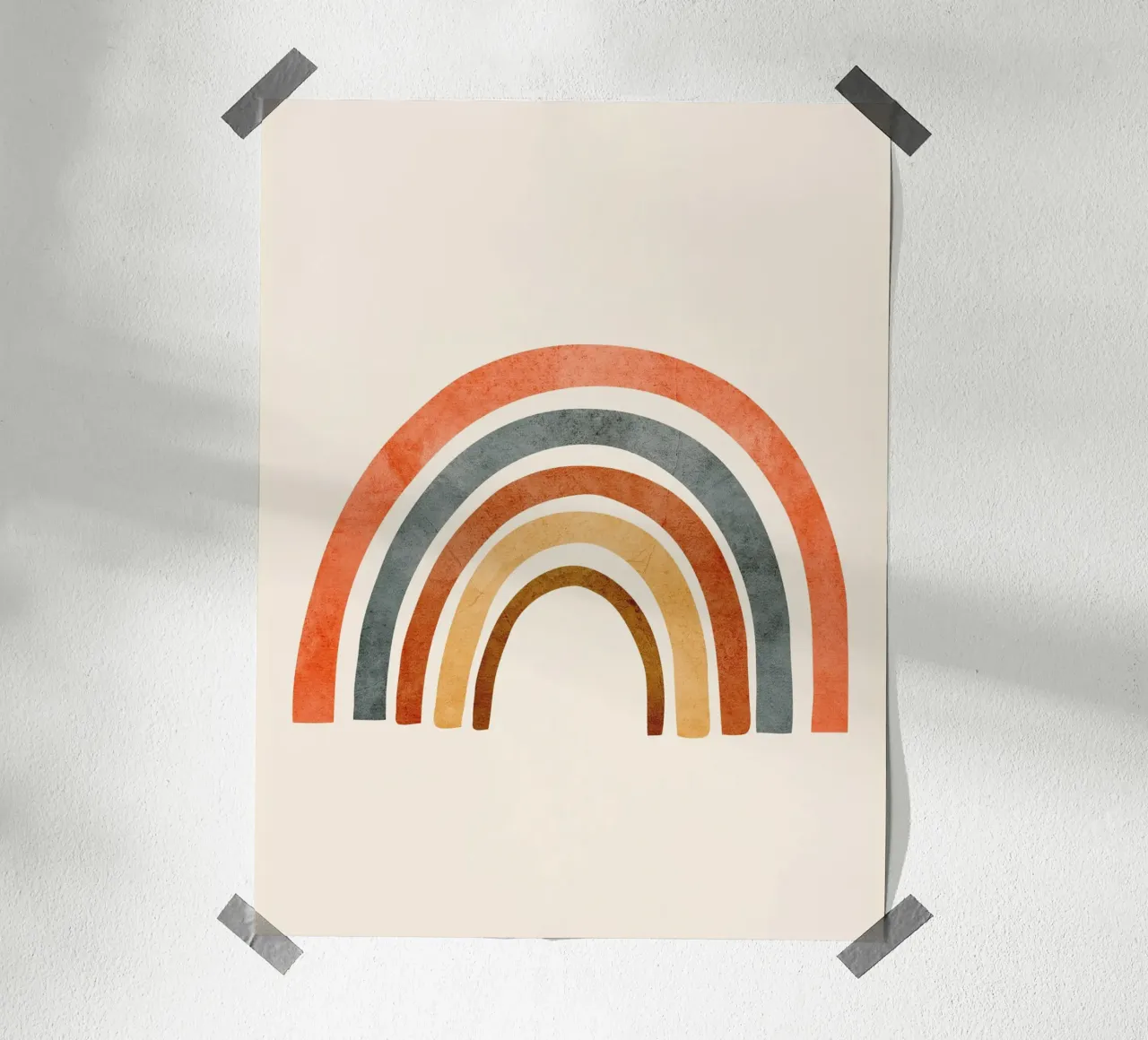 Abstract Rainbow 88 carta hahnemühle da cityart