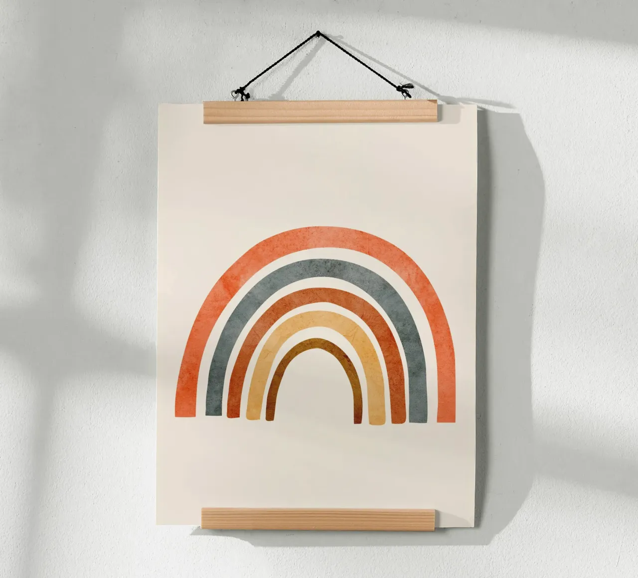 Abstract Rainbow 88 carta hahnemühle da cityart