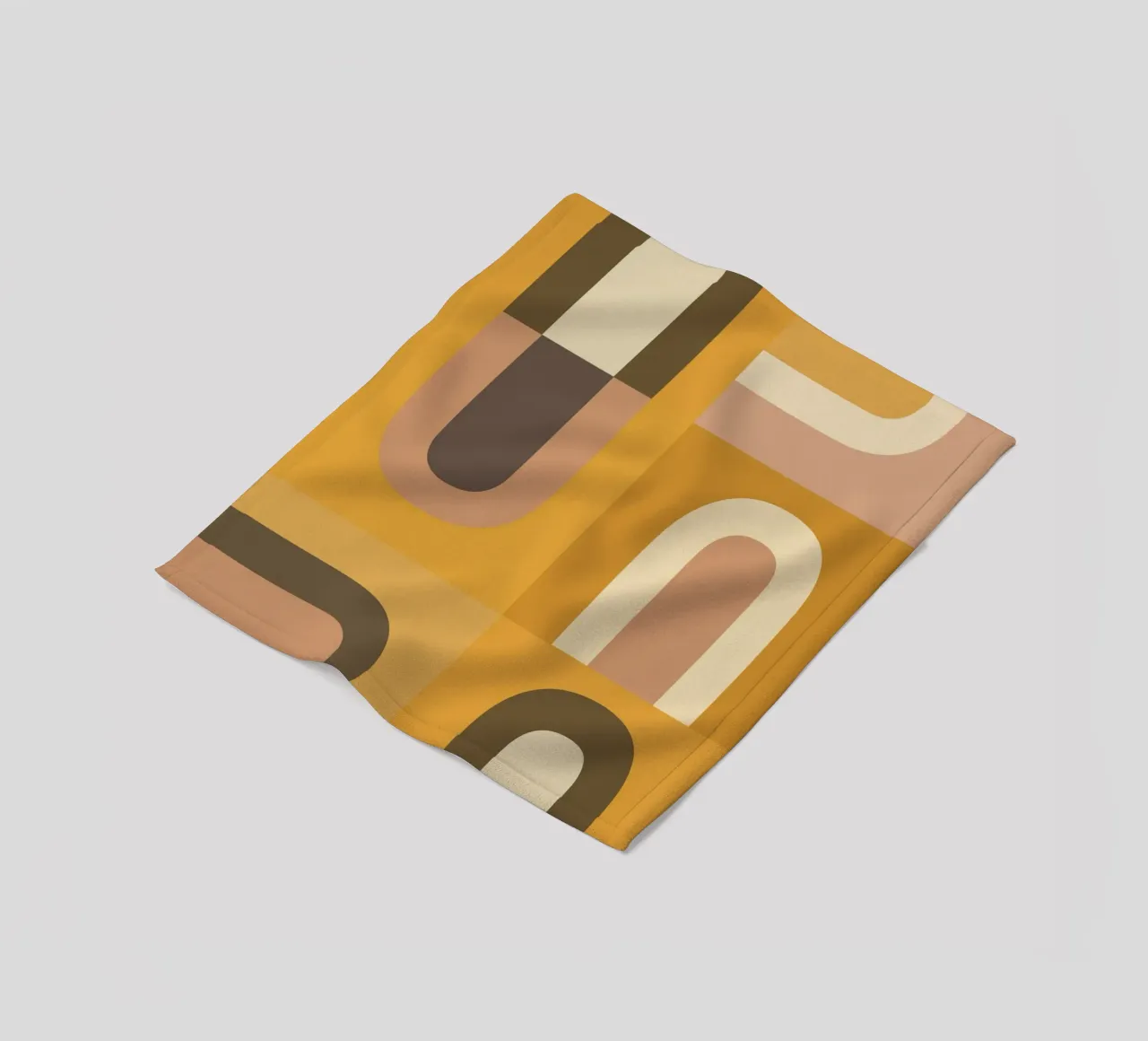 Forme geometriche astratte 62 coperta in pile da Gaite