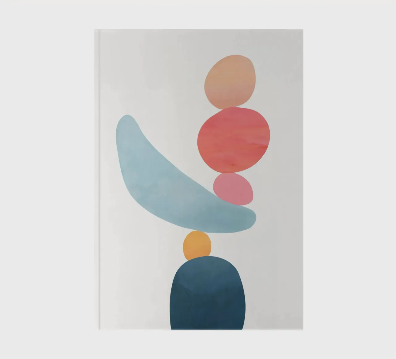 Balancing Stones 21 notebook by cityart
