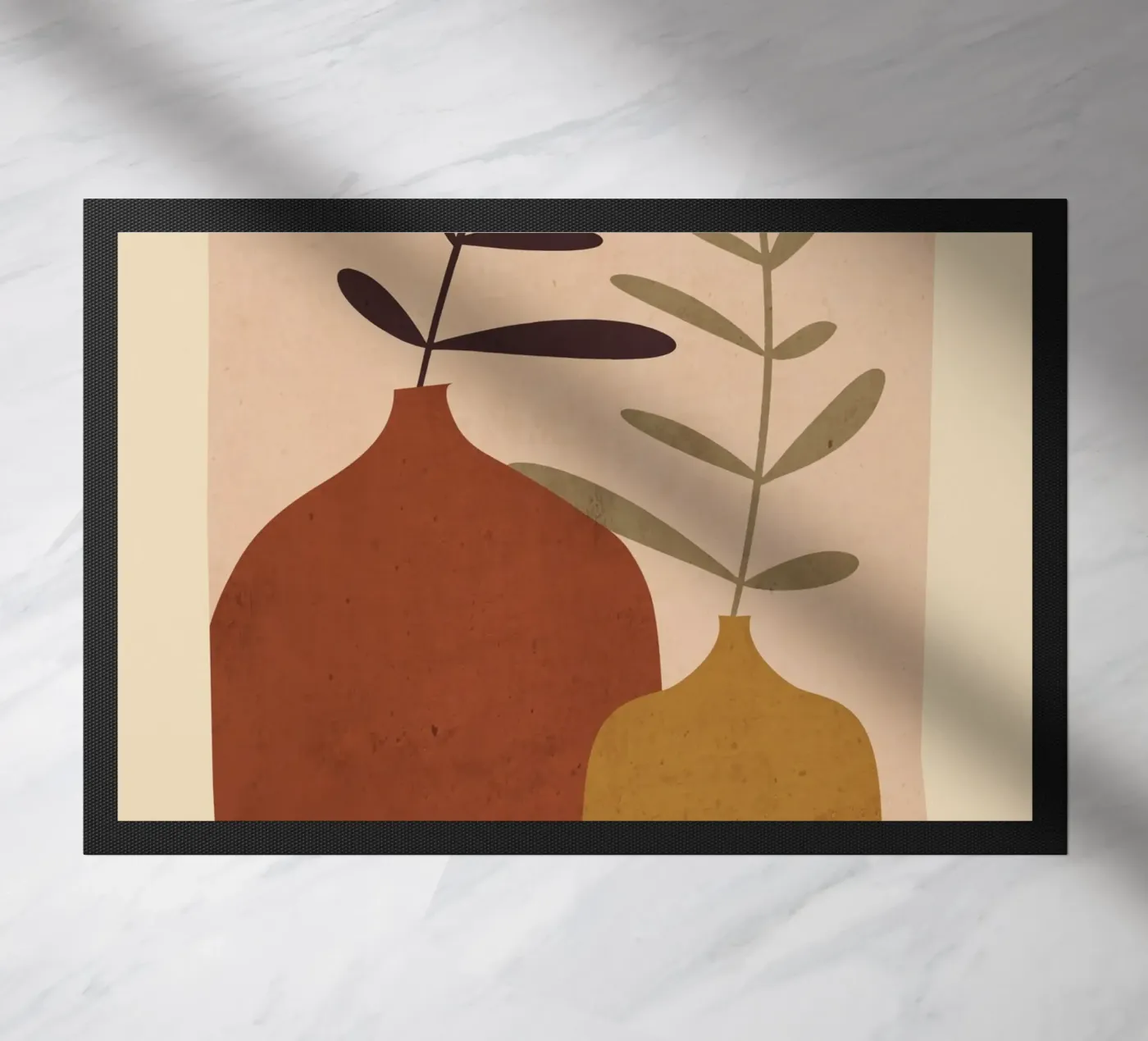 Abstract Vases doormat by ThingDesign