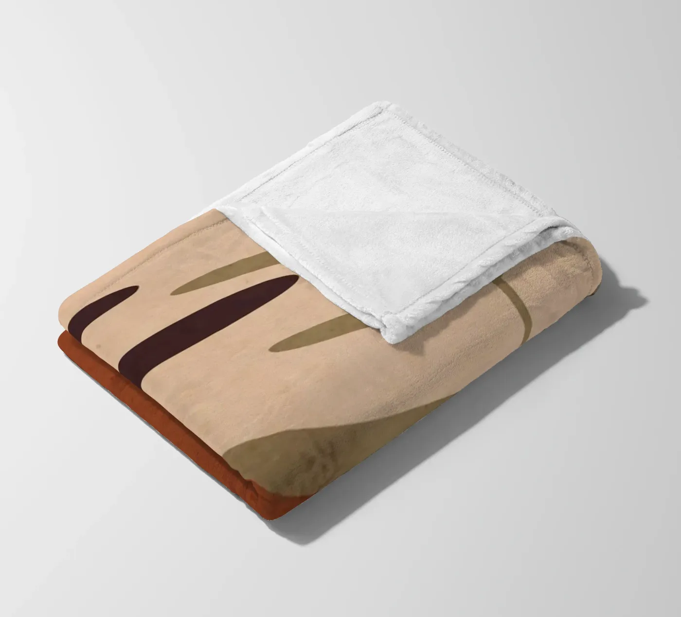 Abstrakte Vasen Fleecedecke von ThingDesign