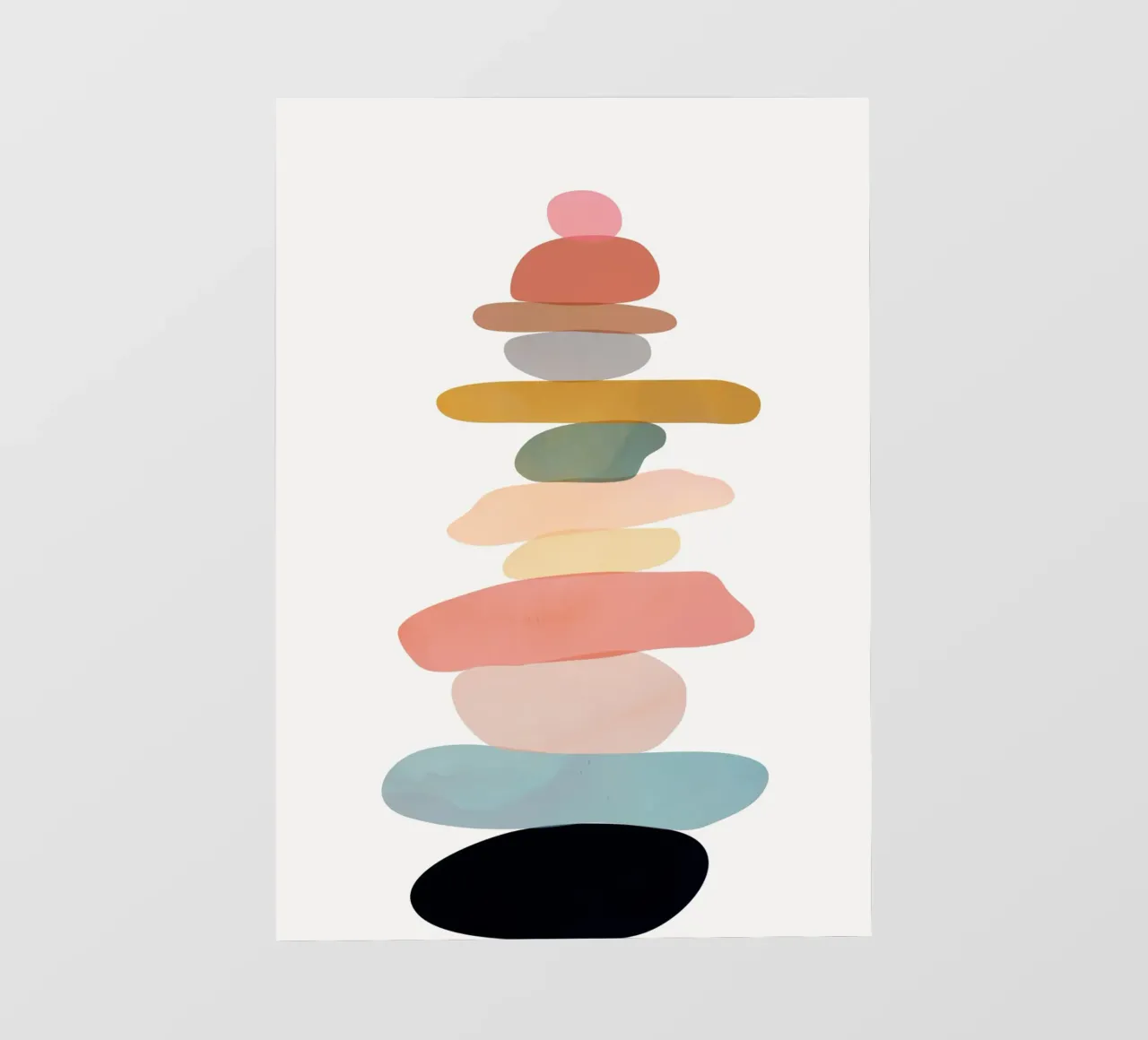 Balancing Stones 22 telo in pvc da cityart