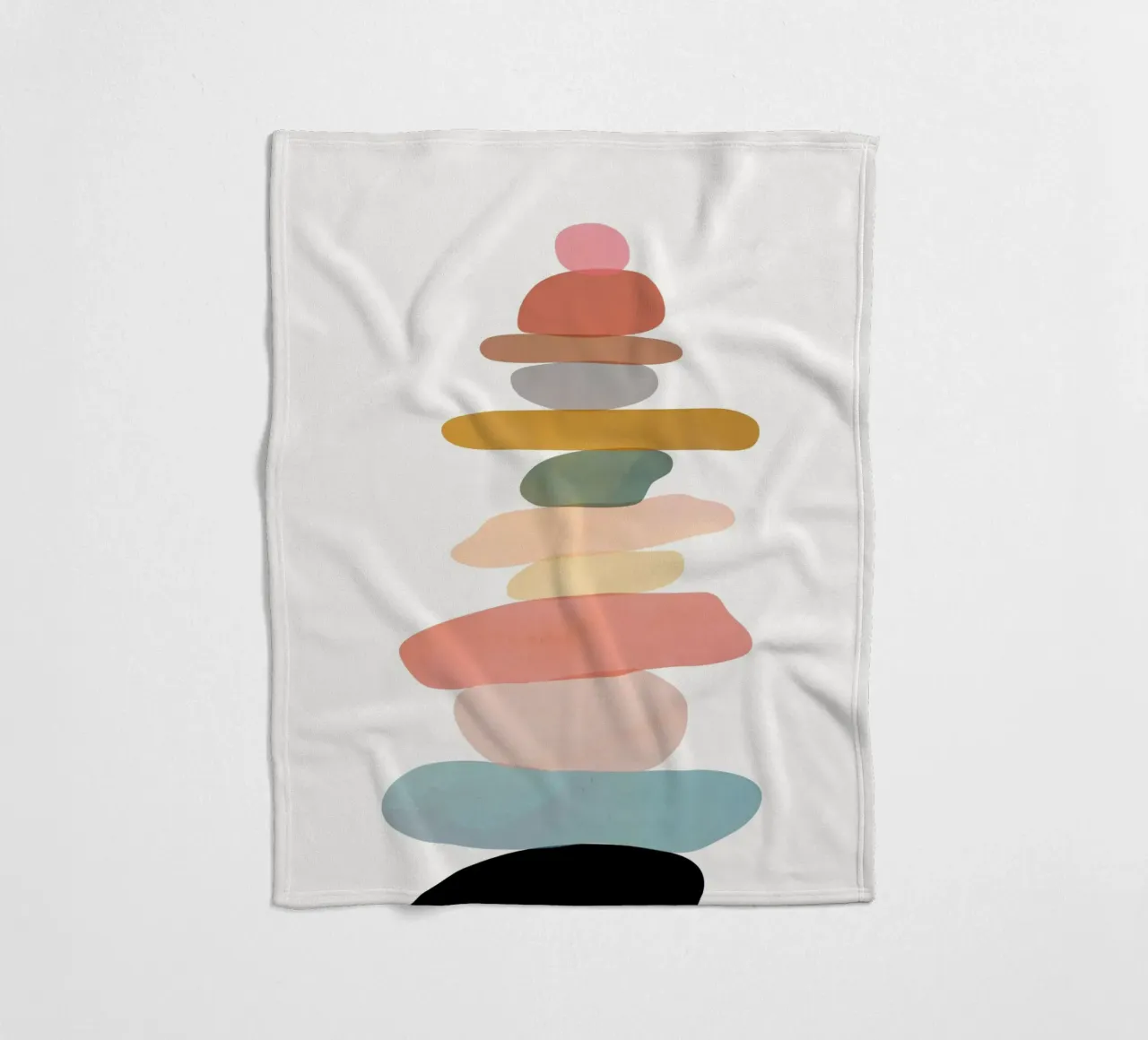 Balancing Stones 22 coperta in pile da cityart