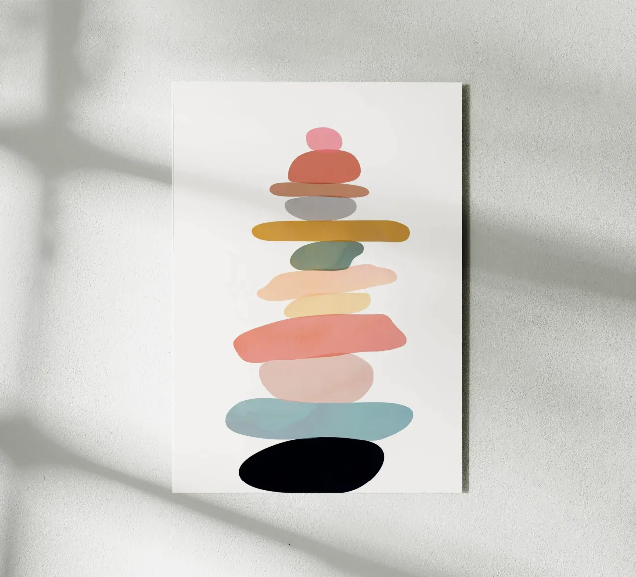 Balancing Stones 22 alluminio dibond da cityart