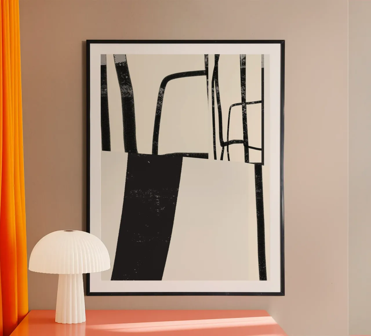 Abstract Art 24 poster by ThingDesign