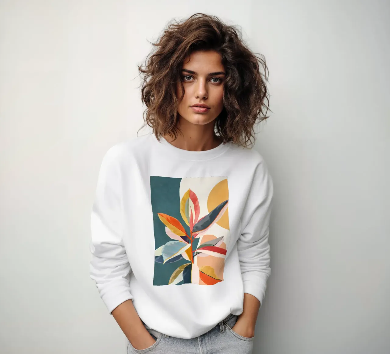 Colorful Branching Out 01 felpa da cityart