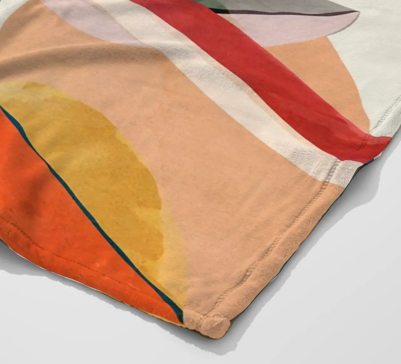 Colorful Branching Out 01 coperta in pile da cityart