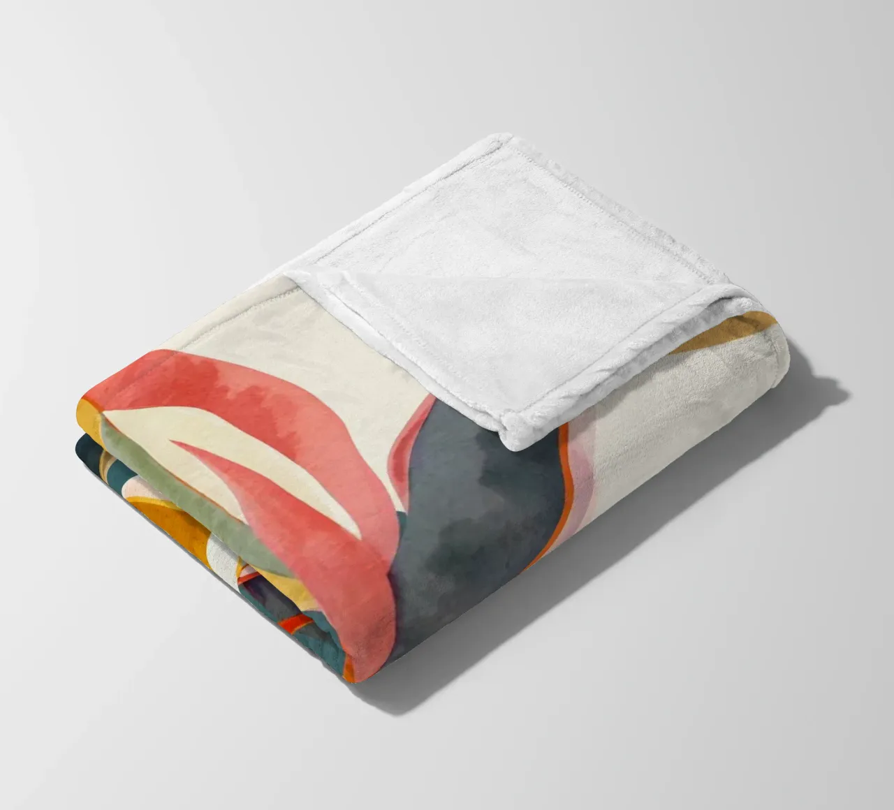 Colorful Branching Out 01 coperta in pile da cityart