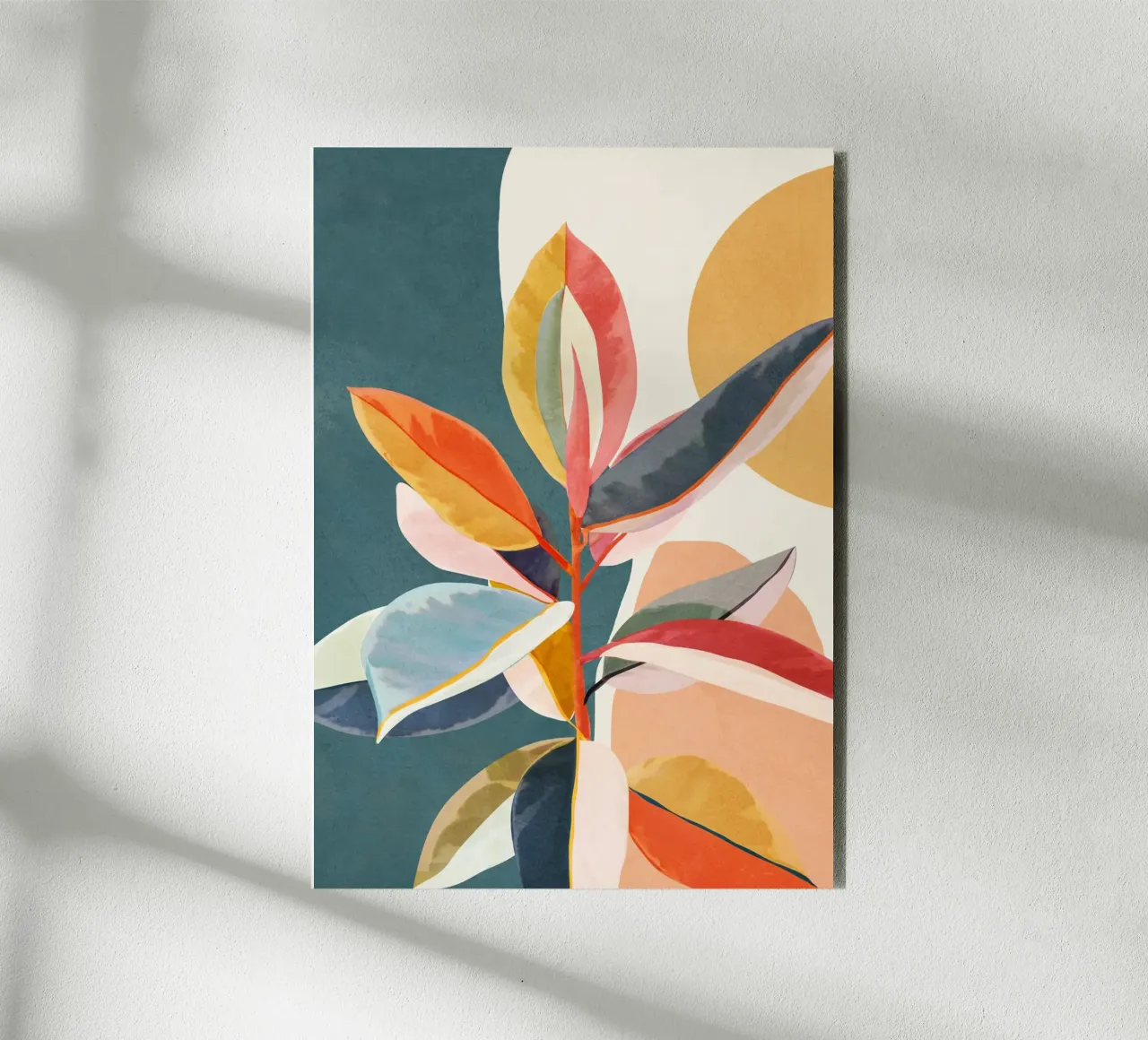 Colorful Branching Out 01 alluminio dibond da cityart