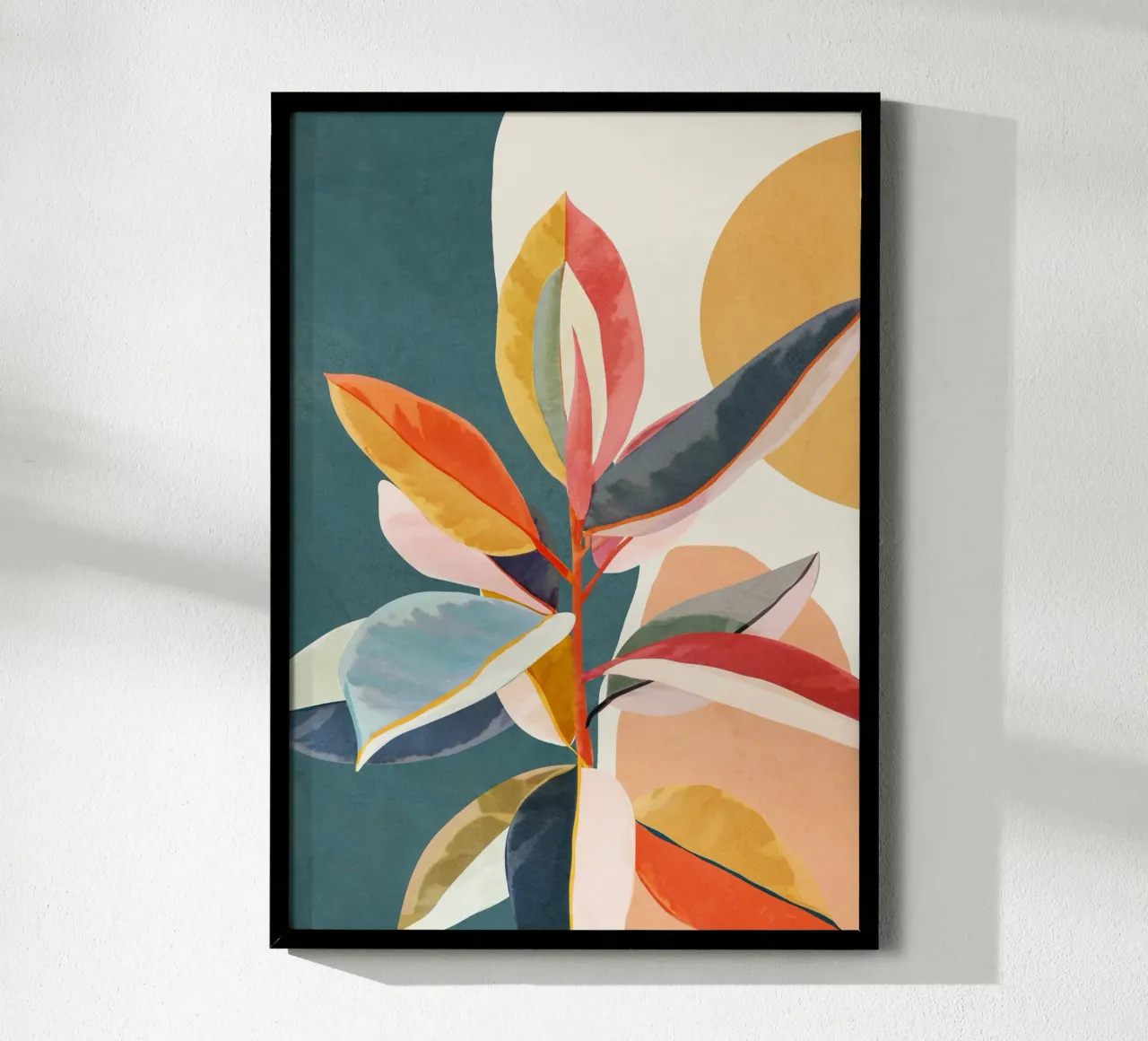 Colorful Branching Out 01 carta hahnemühle da cityart