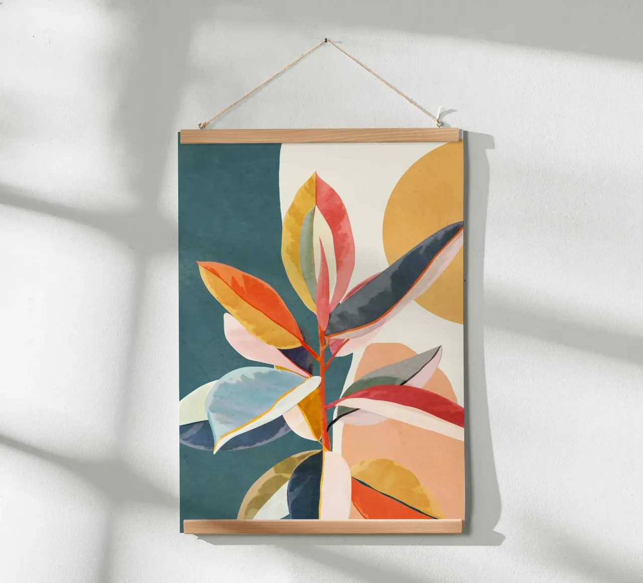 Colorful Branching Out 01 carta hahnemühle da cityart