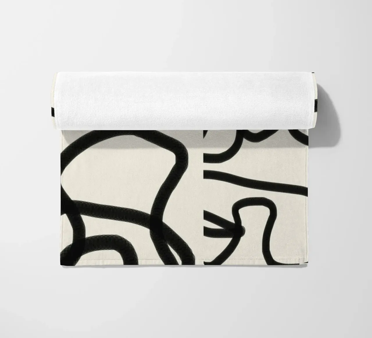 Abstract Art 25 beach towel by ThingDesign