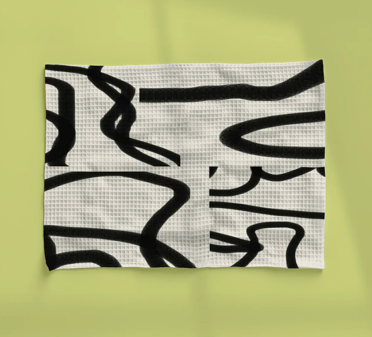 Abstrakte Kunst 25 Geschirrtuch von ThingDesign