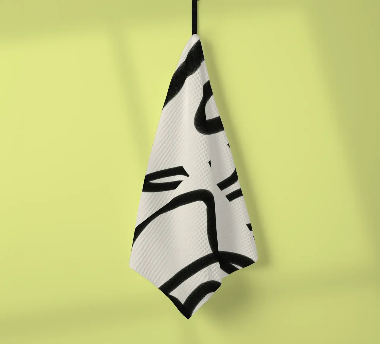Abstrakte Kunst 25 Geschirrtuch von ThingDesign