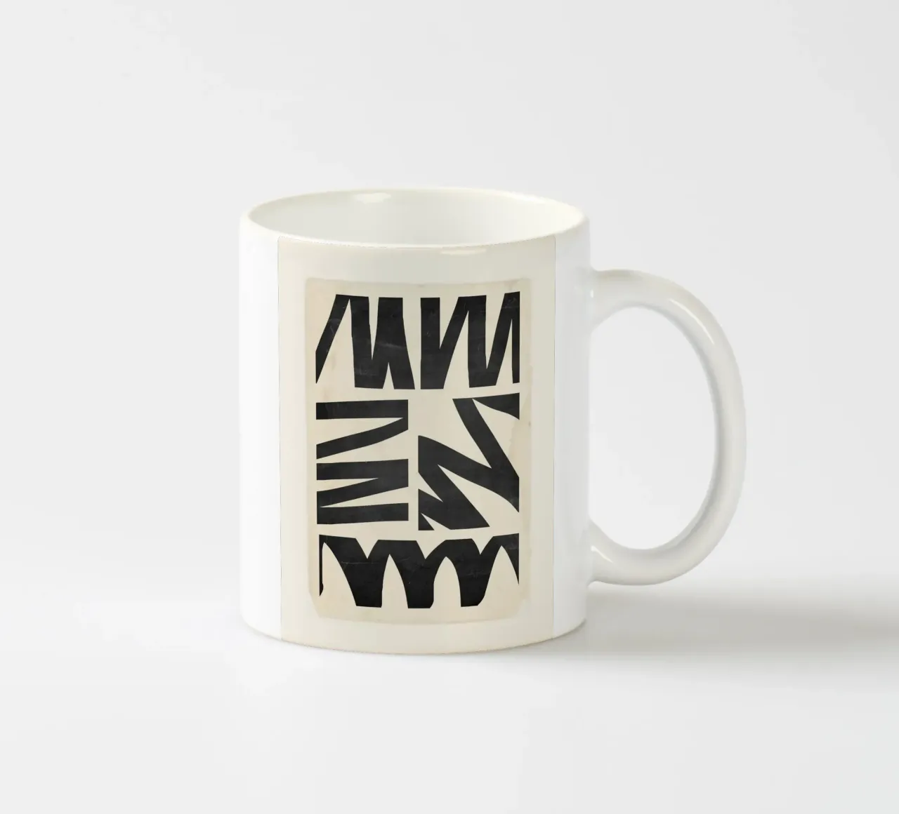 Arte astratta 26 tazza in ceramica da ThingDesign