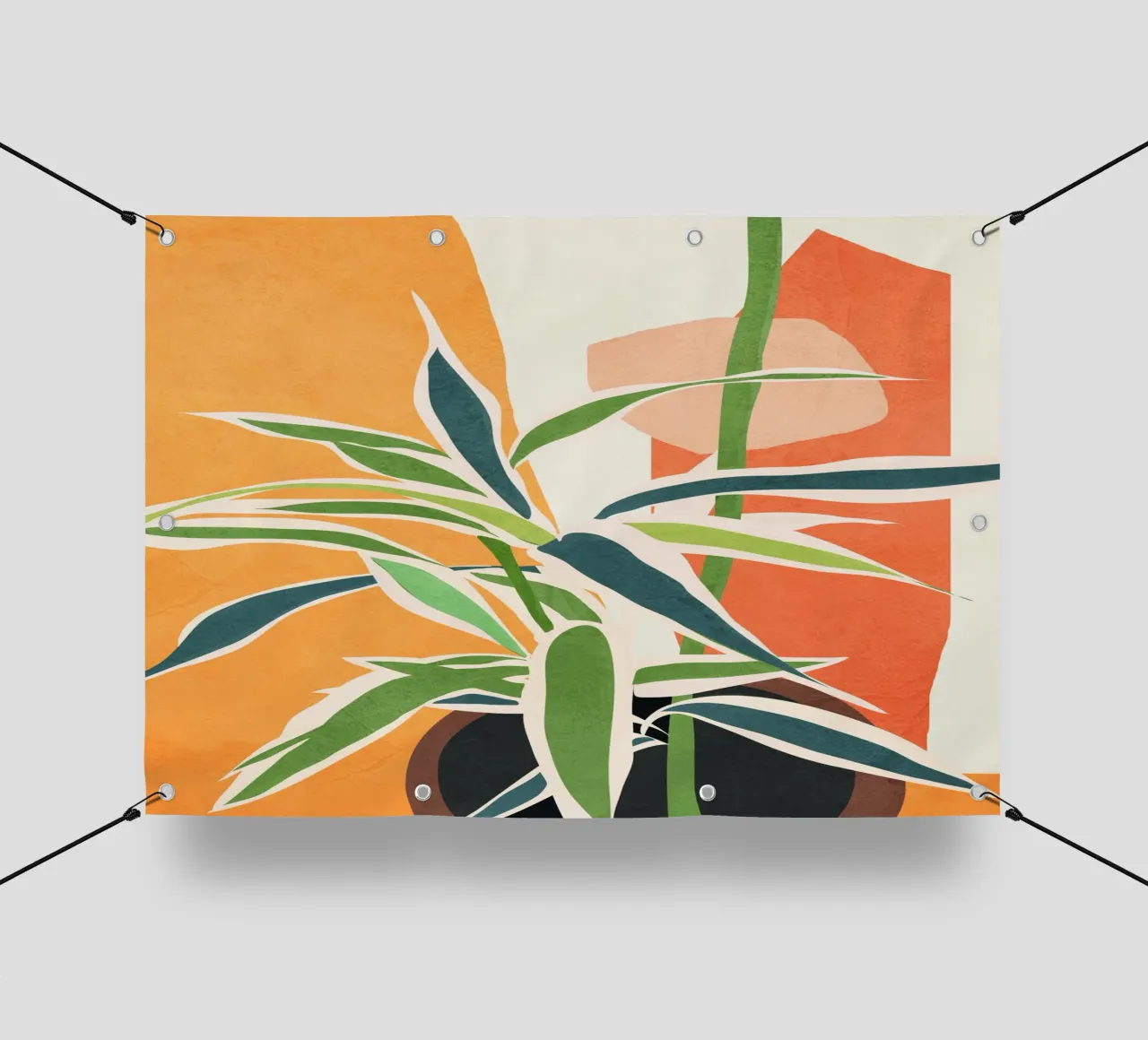 Colorful Branching Out 02 telo in pvc da cityart