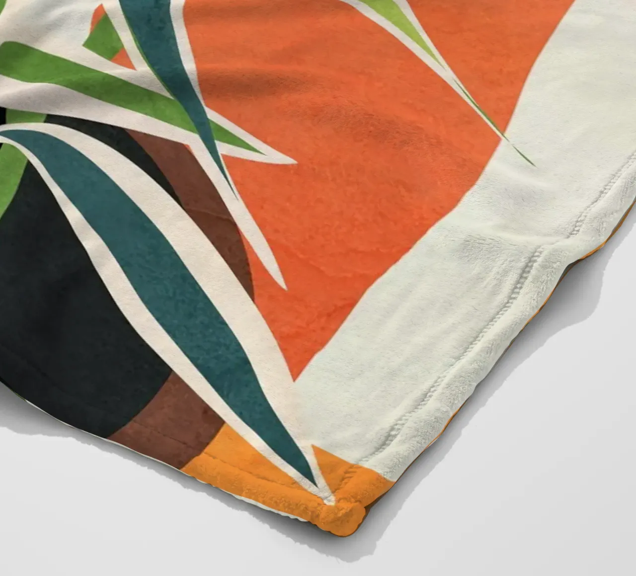 Colorful Branching Out 02 coperta in pile da cityart