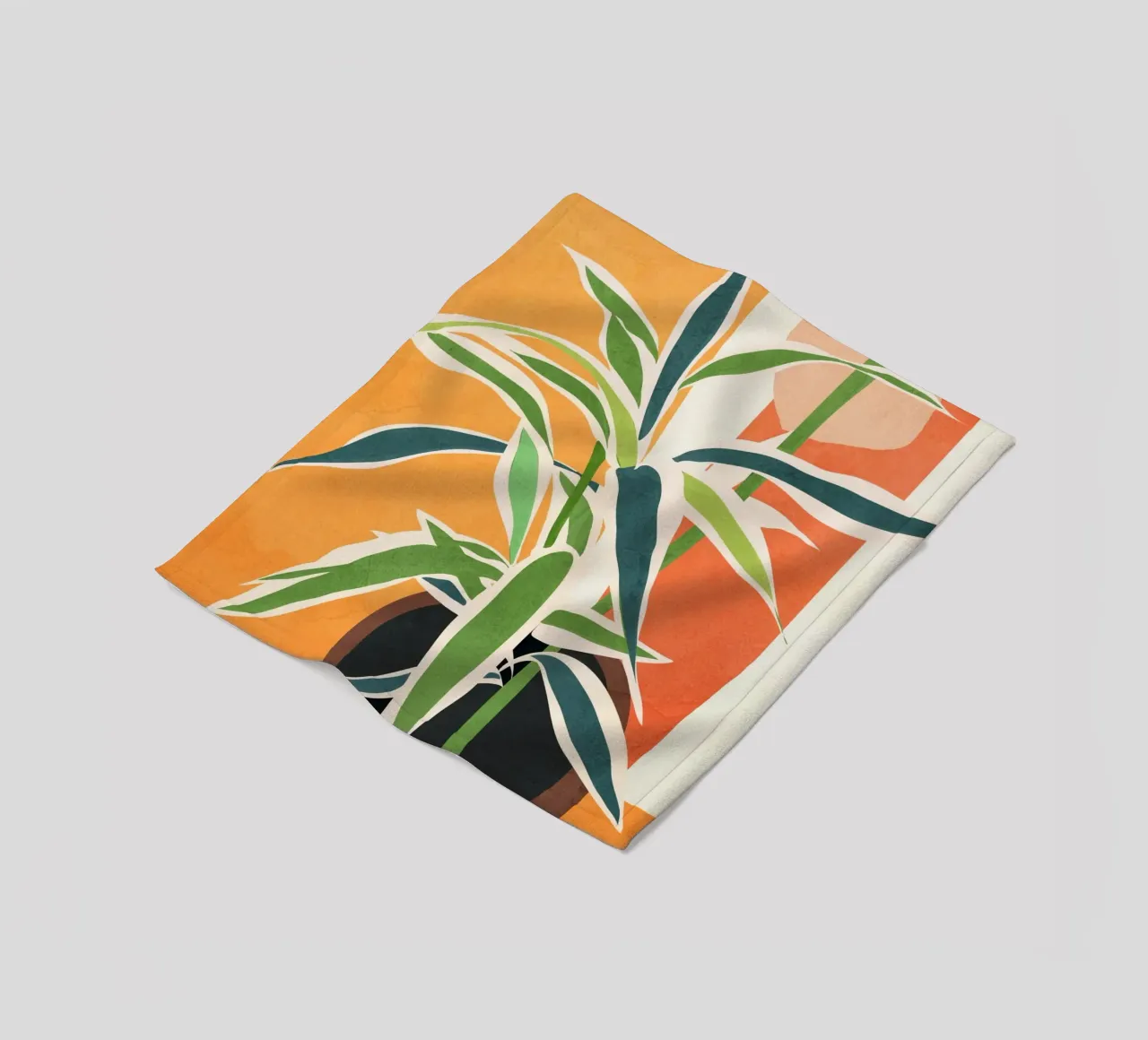 Colorful Branching Out 02 coperta in pile da cityart