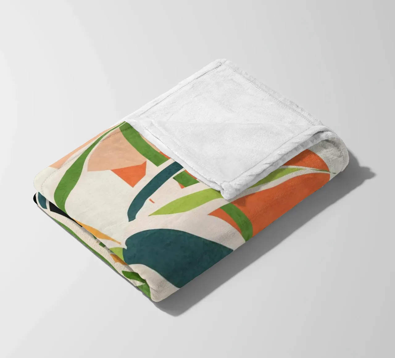 Colorful Branching Out 02 coperta in pile da cityart