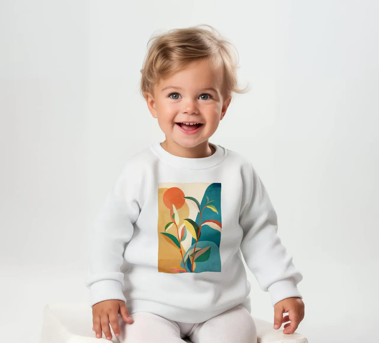 Colorful Branching Out 03 felpa neonato da cityart