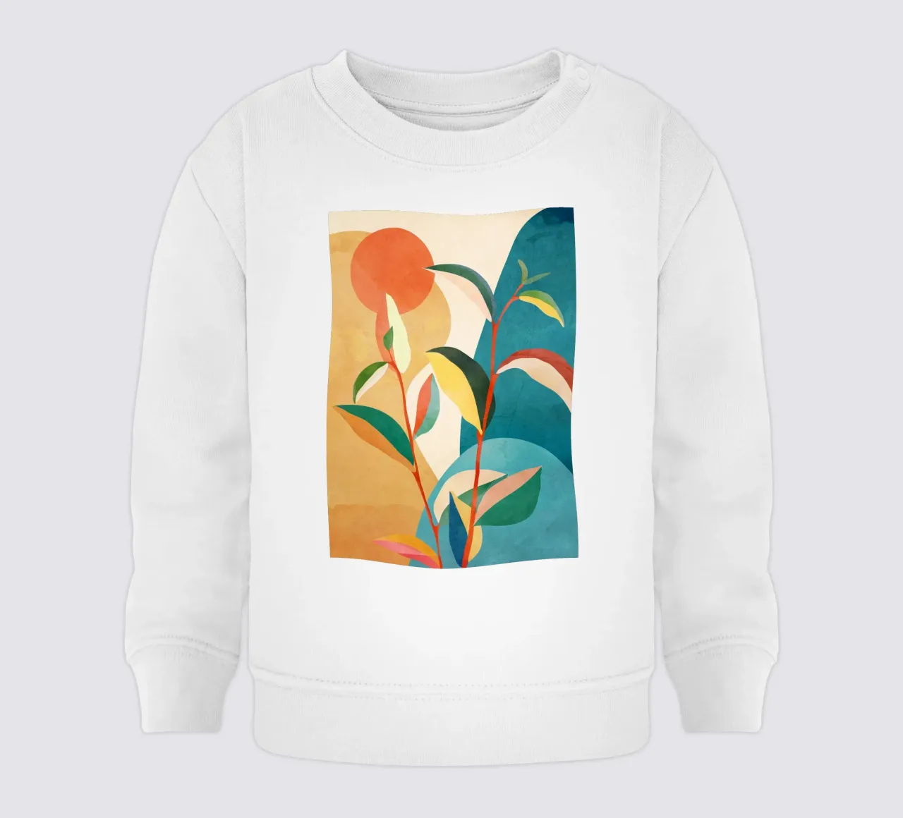 Colorful Branching Out 03 felpa neonato da cityart