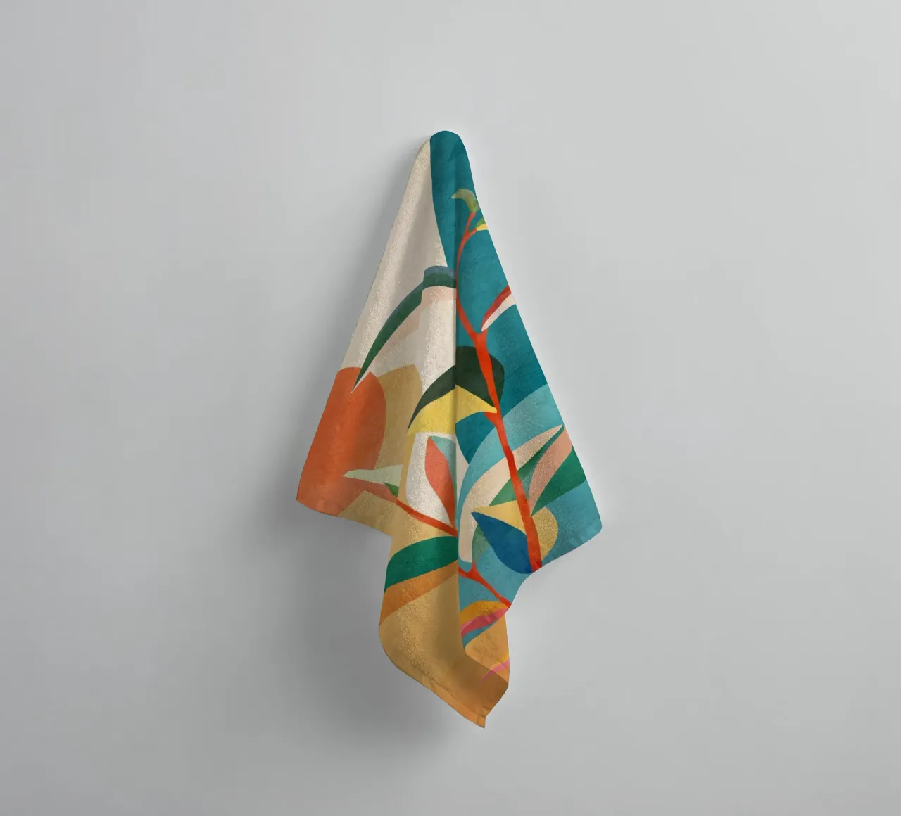 Colorful Branching Out 03 asciugamano da bagno da cityart