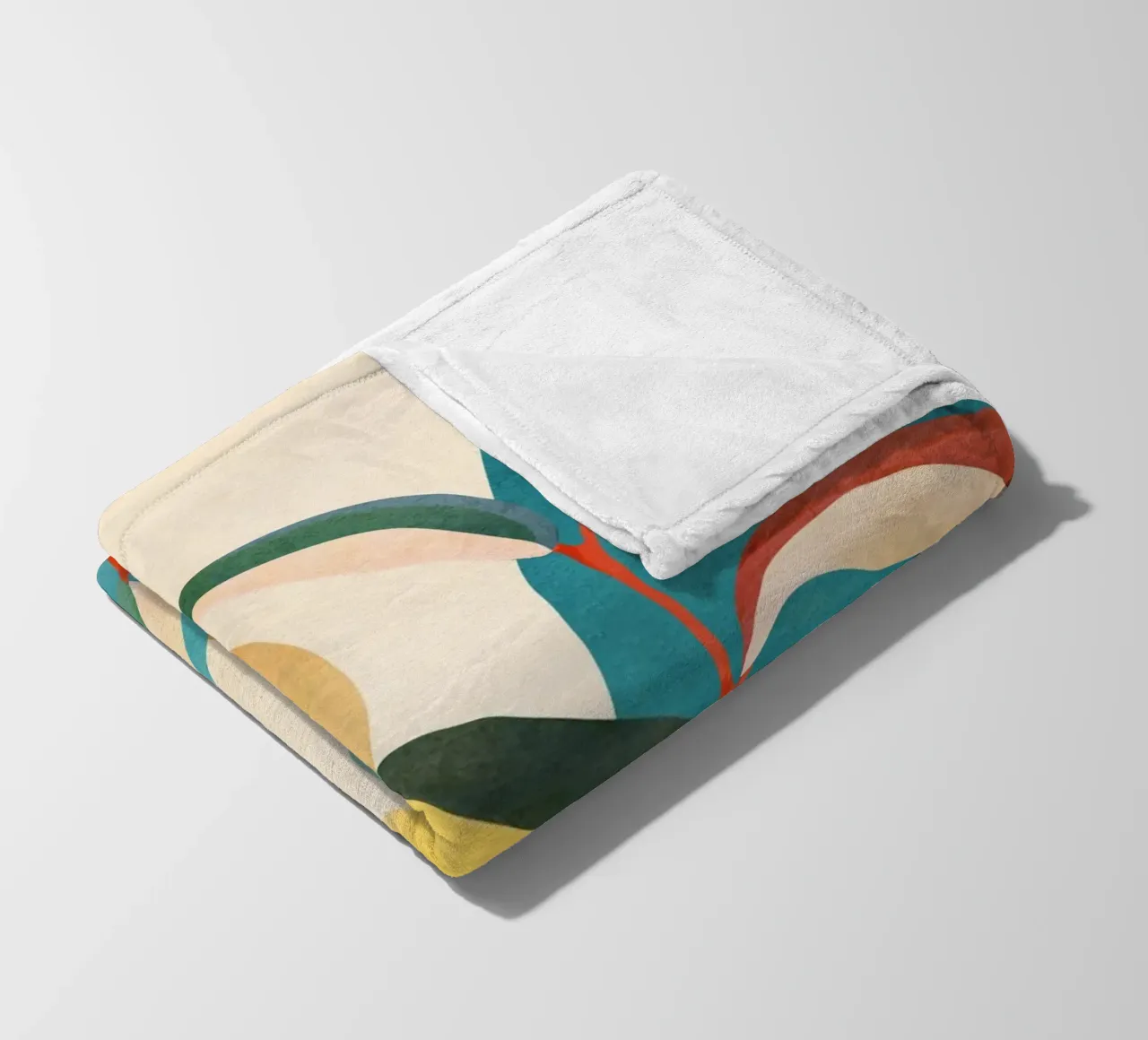 Colorful Branching Out 03 coperta in pile da cityart