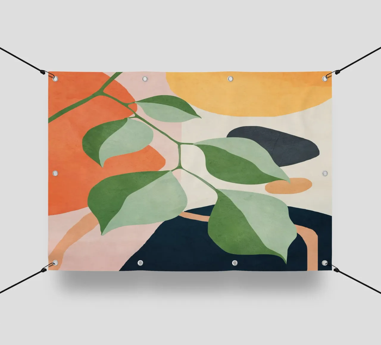 Colorful Branching Out 04 telo in pvc da cityart