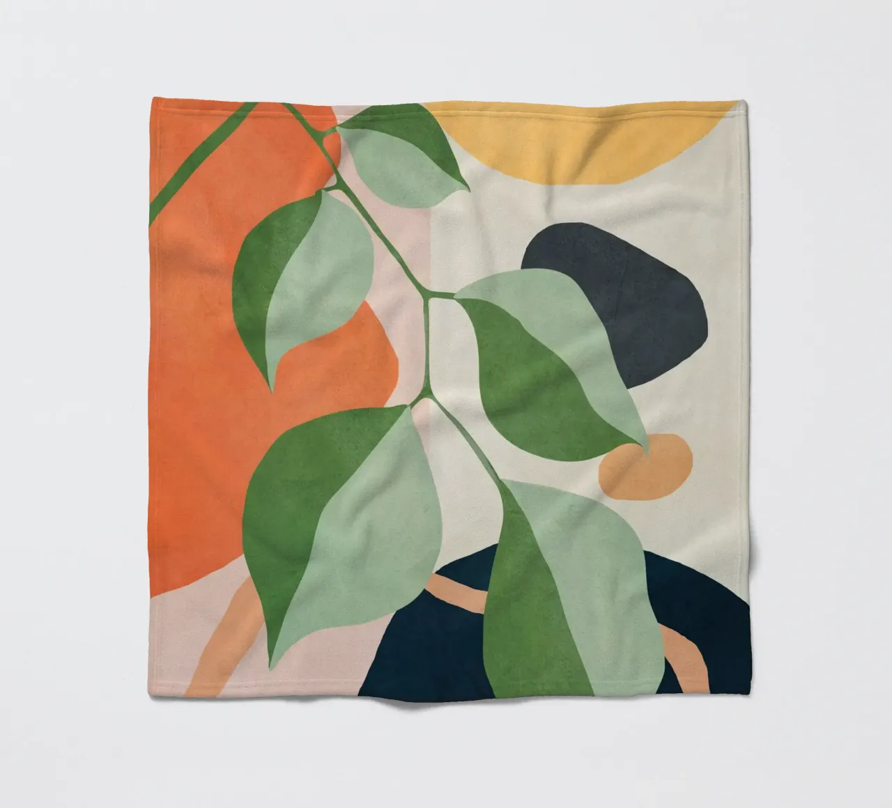 Colorful Branching Out 04 coperta in pile da cityart